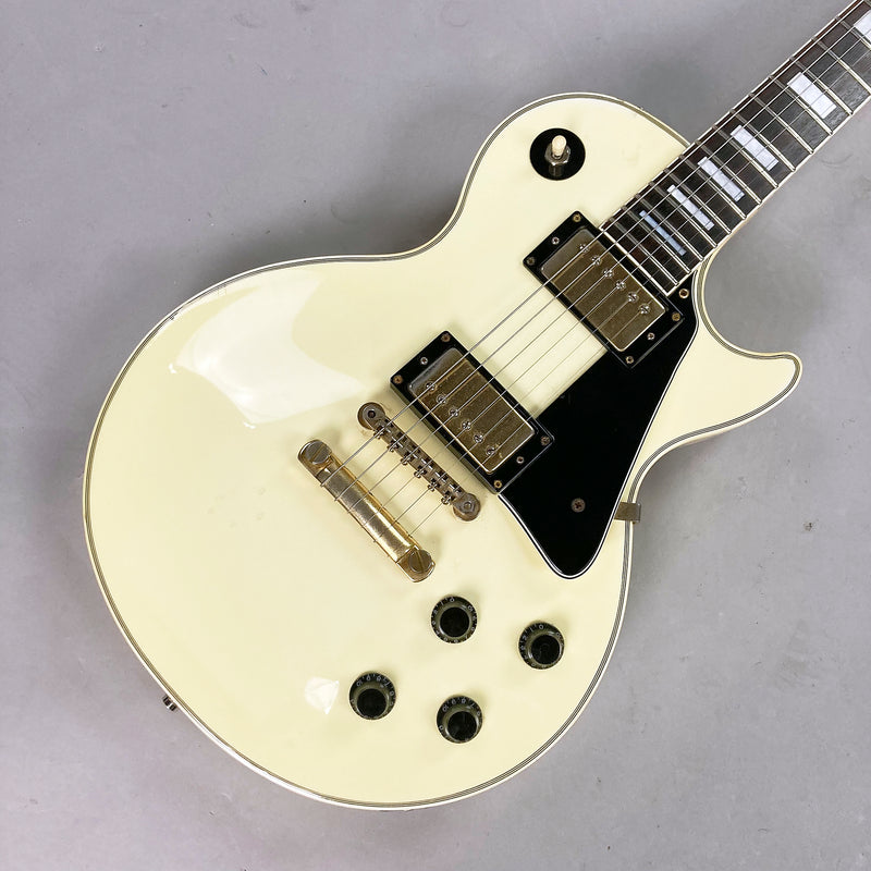 c1996 Epiphone Les Paul Custom Yamano Gakki (Japan, White, HSC)