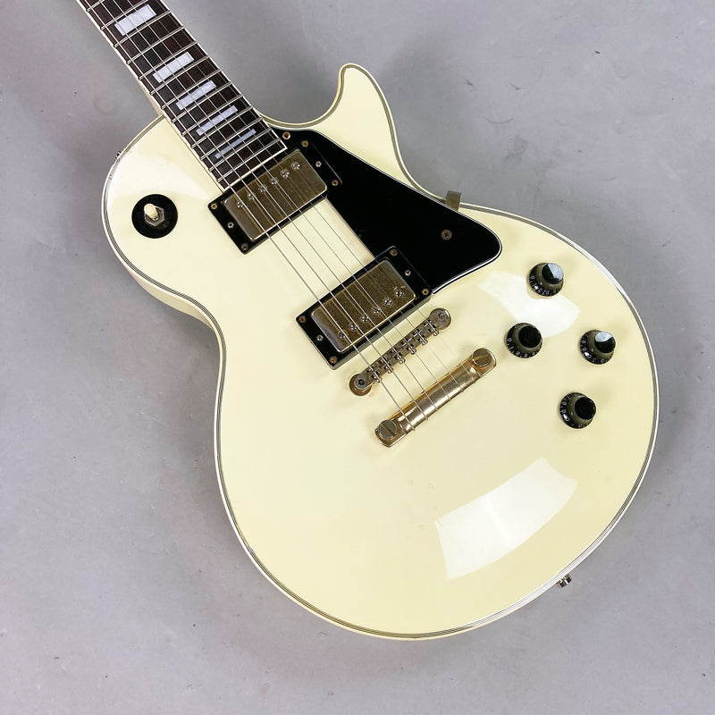 c1996 Epiphone Les Paul Custom Yamano Gakki (Japan, White, HSC)