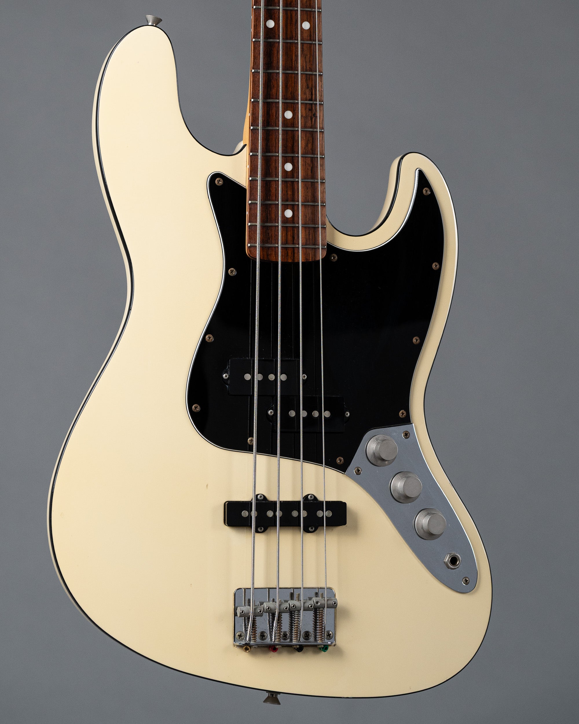 2006 Fender Aerodyne Jazz Bass (Japan, White)
