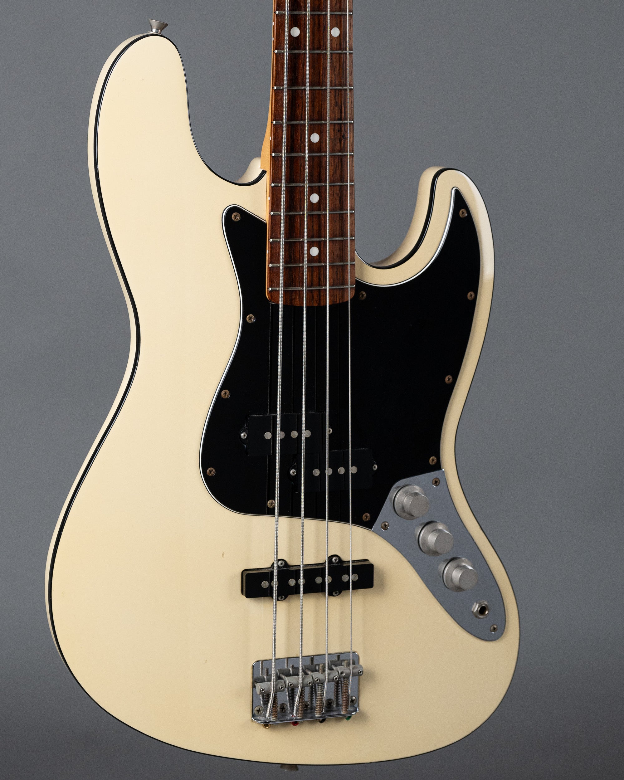 2006 Fender Aerodyne Jazz Bass (Japan, White)