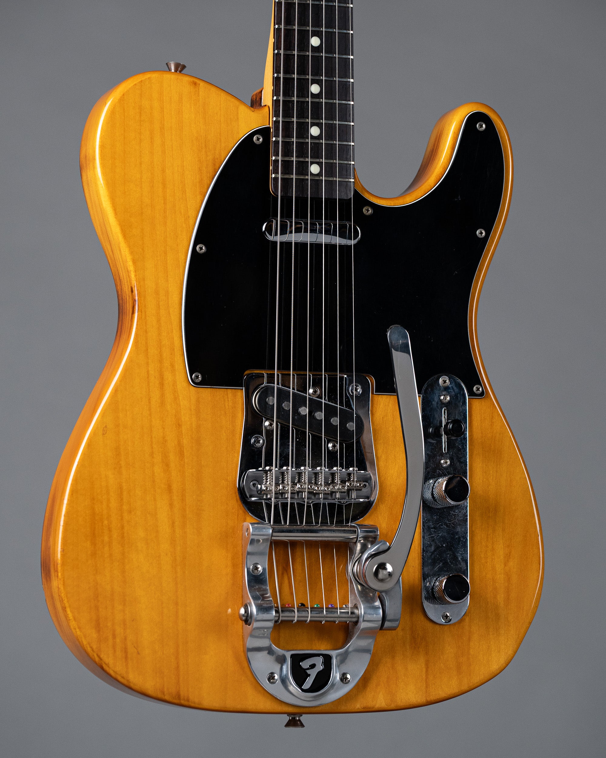 1990 Fender Telecaster (Japan, Charcoal Burnished Body, Bigsby, Gig Bag)