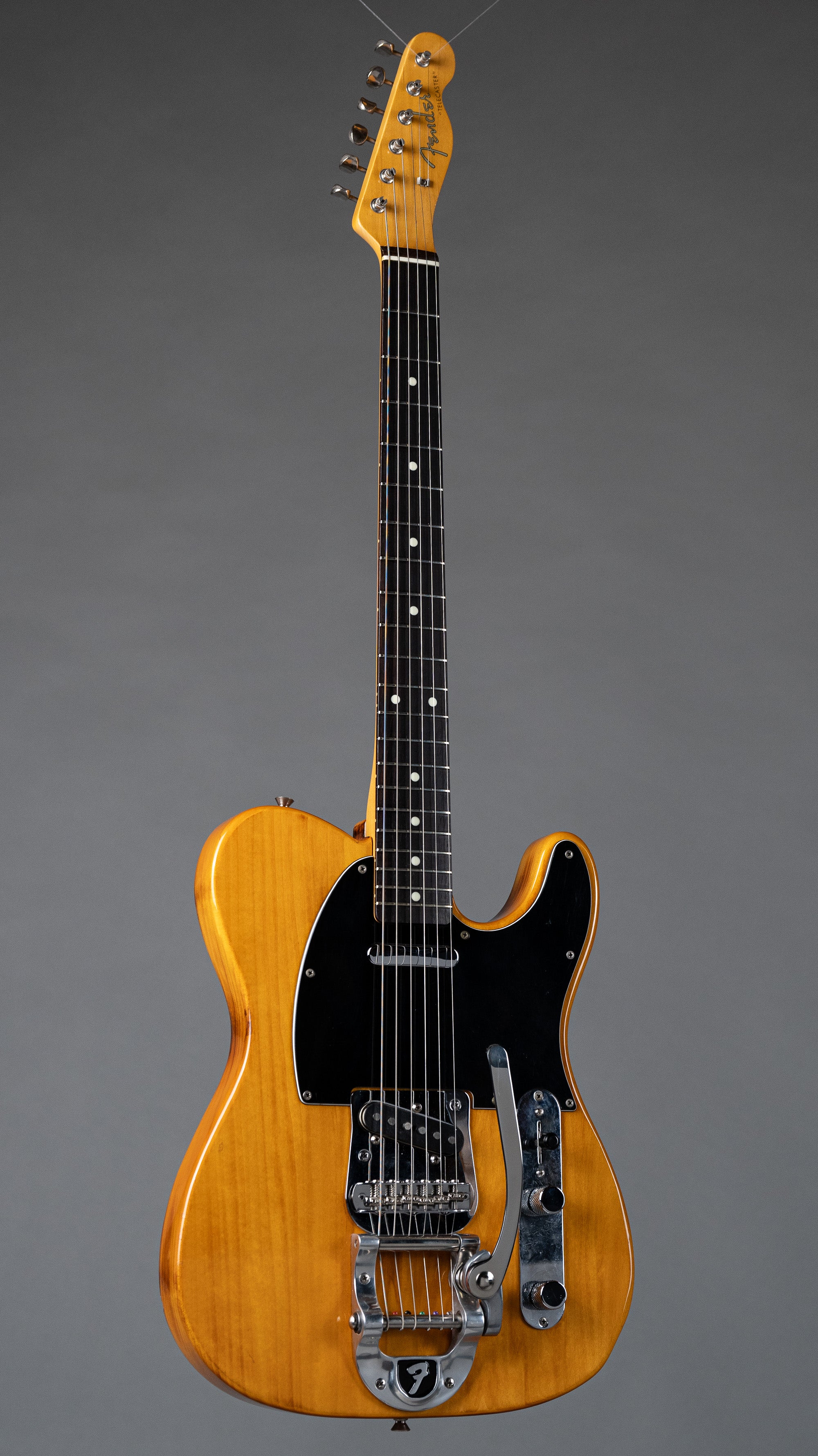 1990 Fender Telecaster (Japan, Charcoal Burnished Body, Bigsby, Gig Bag)
