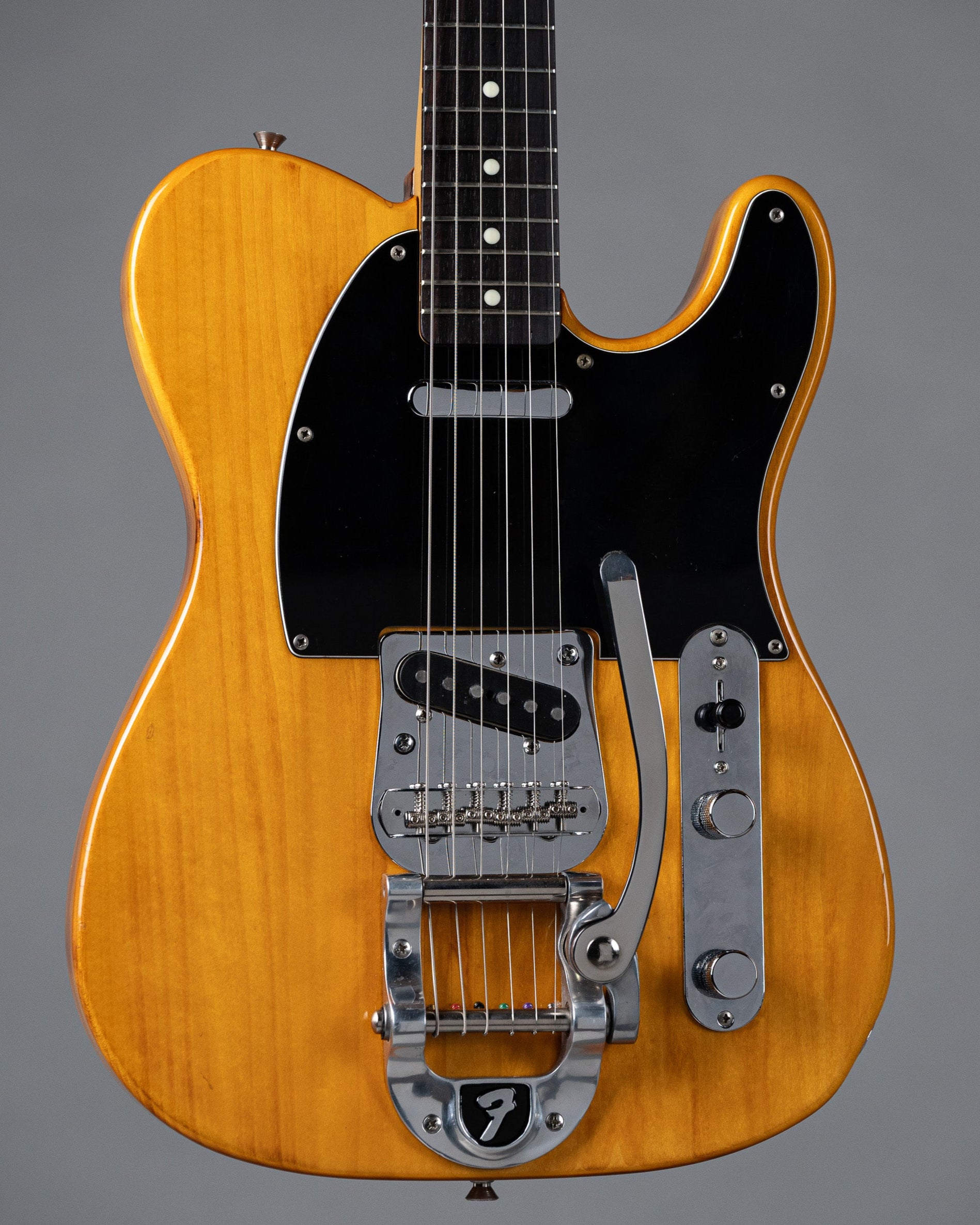 1990 Fender Telecaster (Japan, Charcoal Burnished Body, Bigsby, Gig Bag)