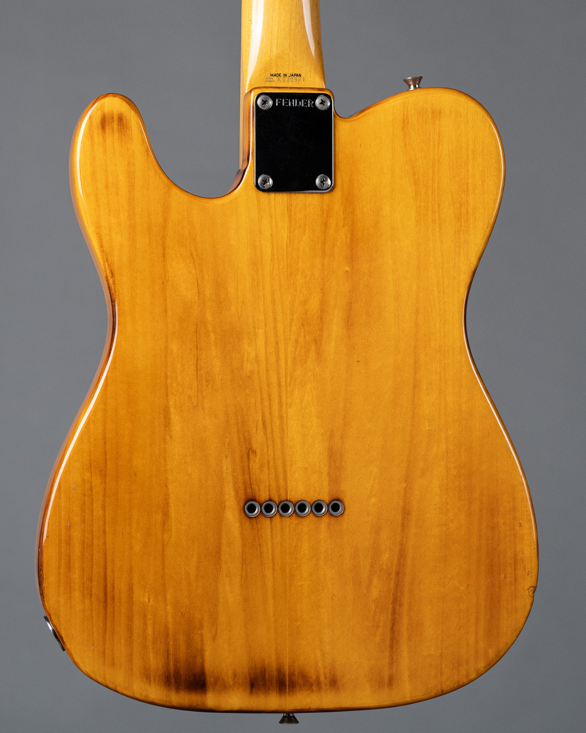 1990 Fender Telecaster (Japan, Charcoal Burnished Body, Bigsby, Gig Bag)