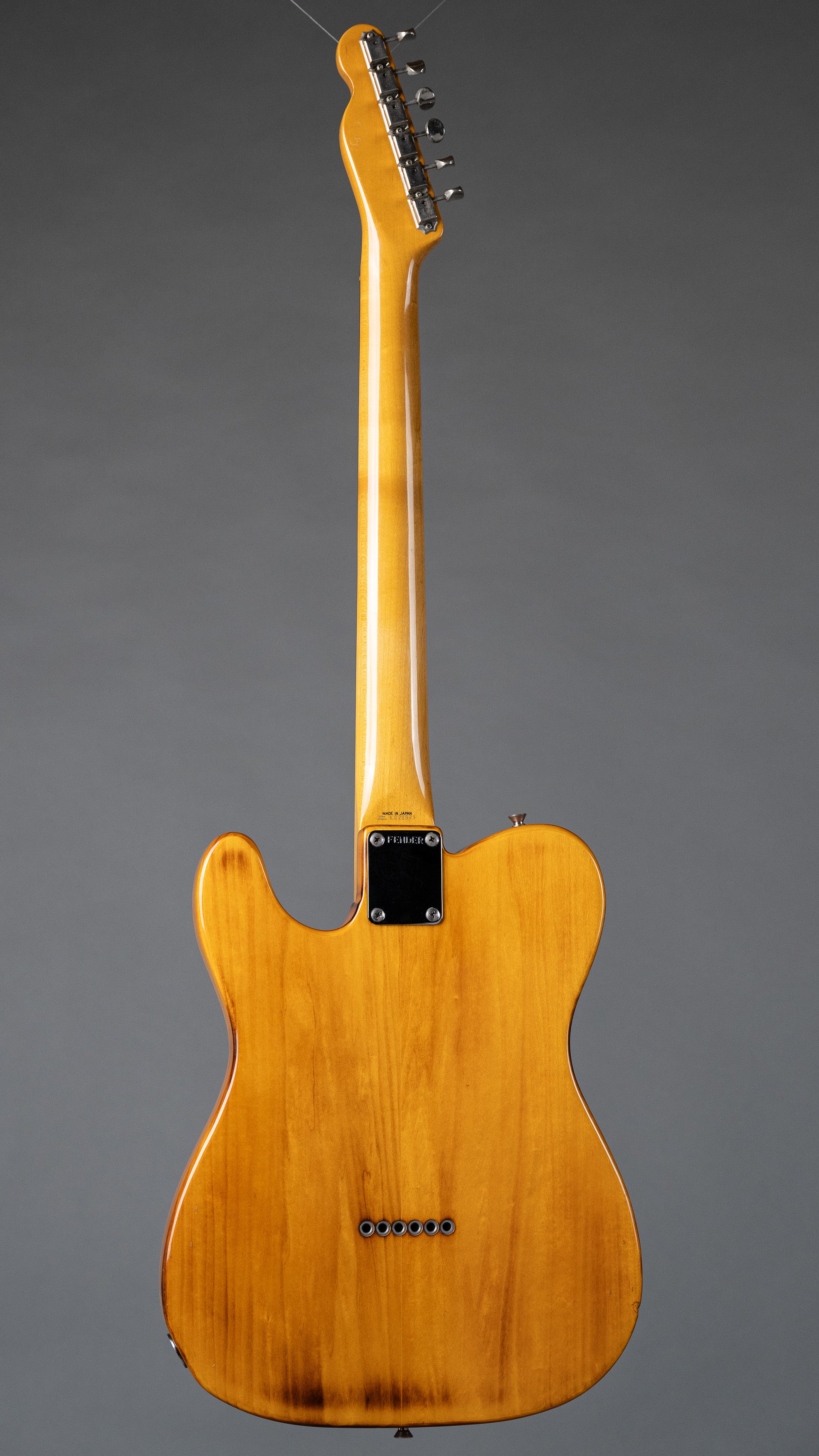 1990 Fender Telecaster (Japan, Charcoal Burnished Body, Bigsby, Gig Bag)