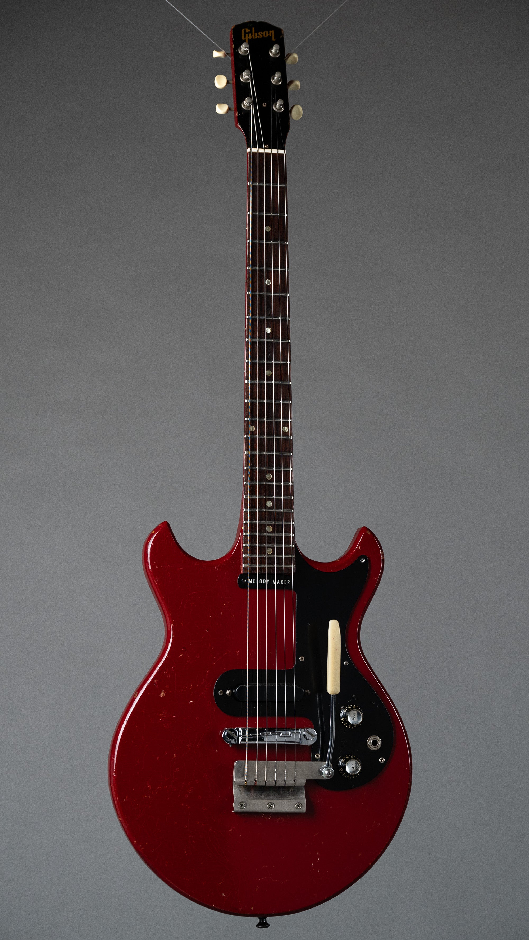 1965 Gibson Melody Maker (USA, Cardinal Red, Victoria HSC)