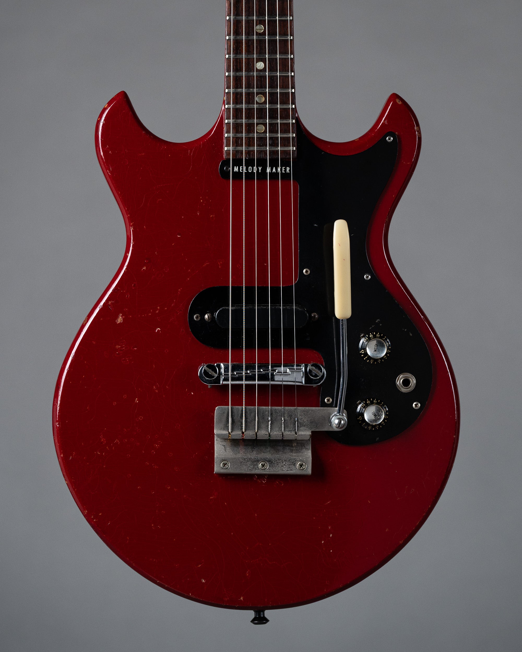 1965 Gibson Melody Maker (USA, Cardinal Red, Victoria HSC)
