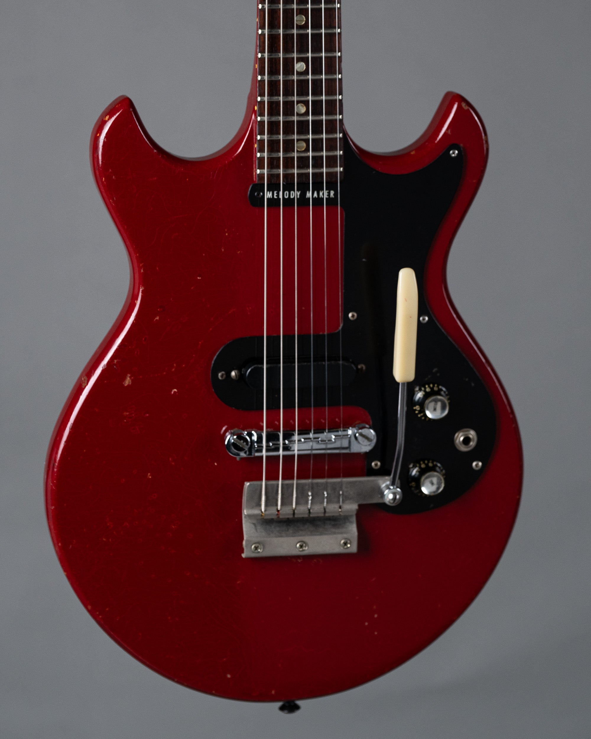 1965 Gibson Melody Maker (USA, Cardinal Red, Victoria HSC)