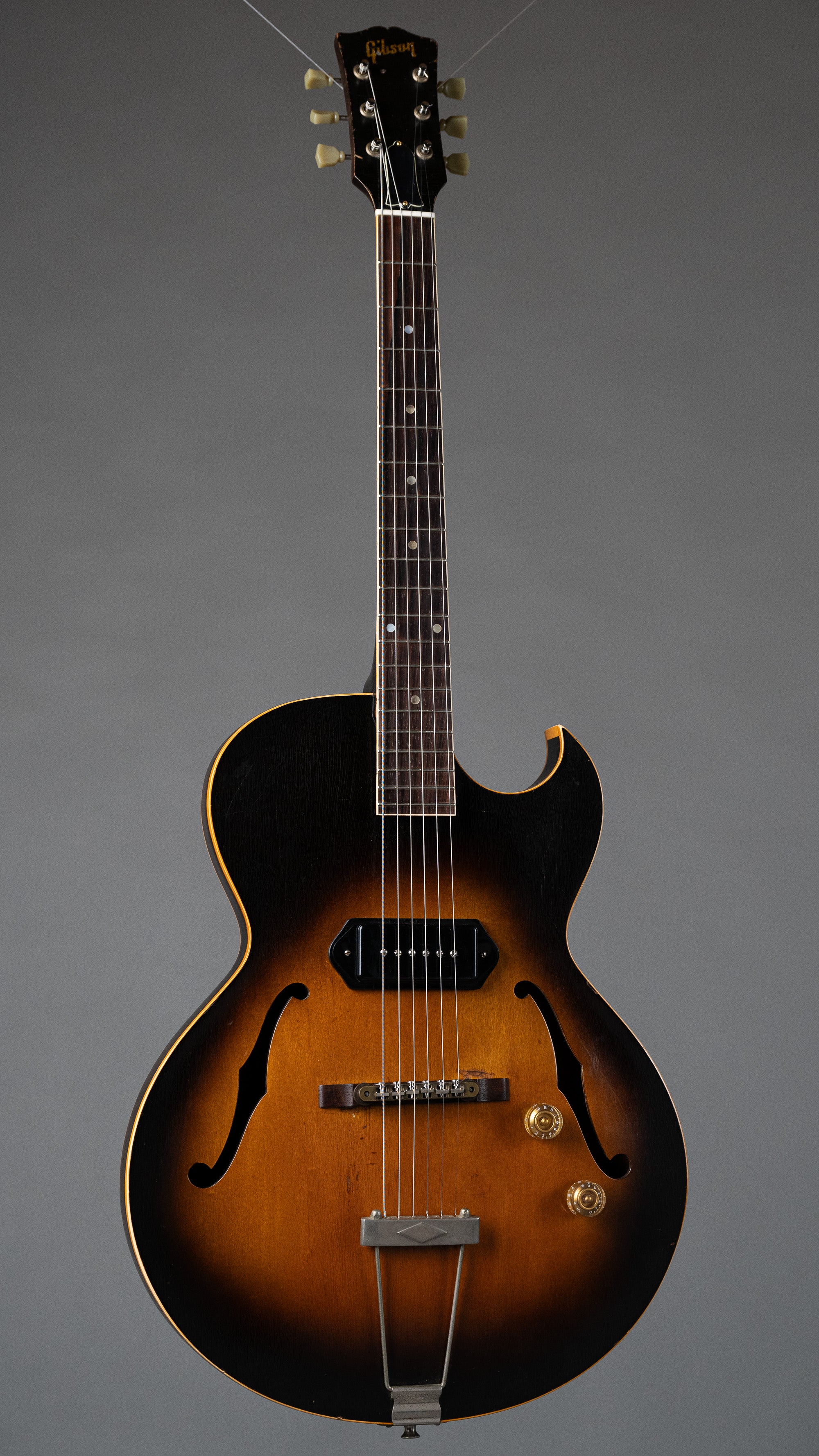 1955 Gibson ES-225 (USA, Sunburst, HSC)