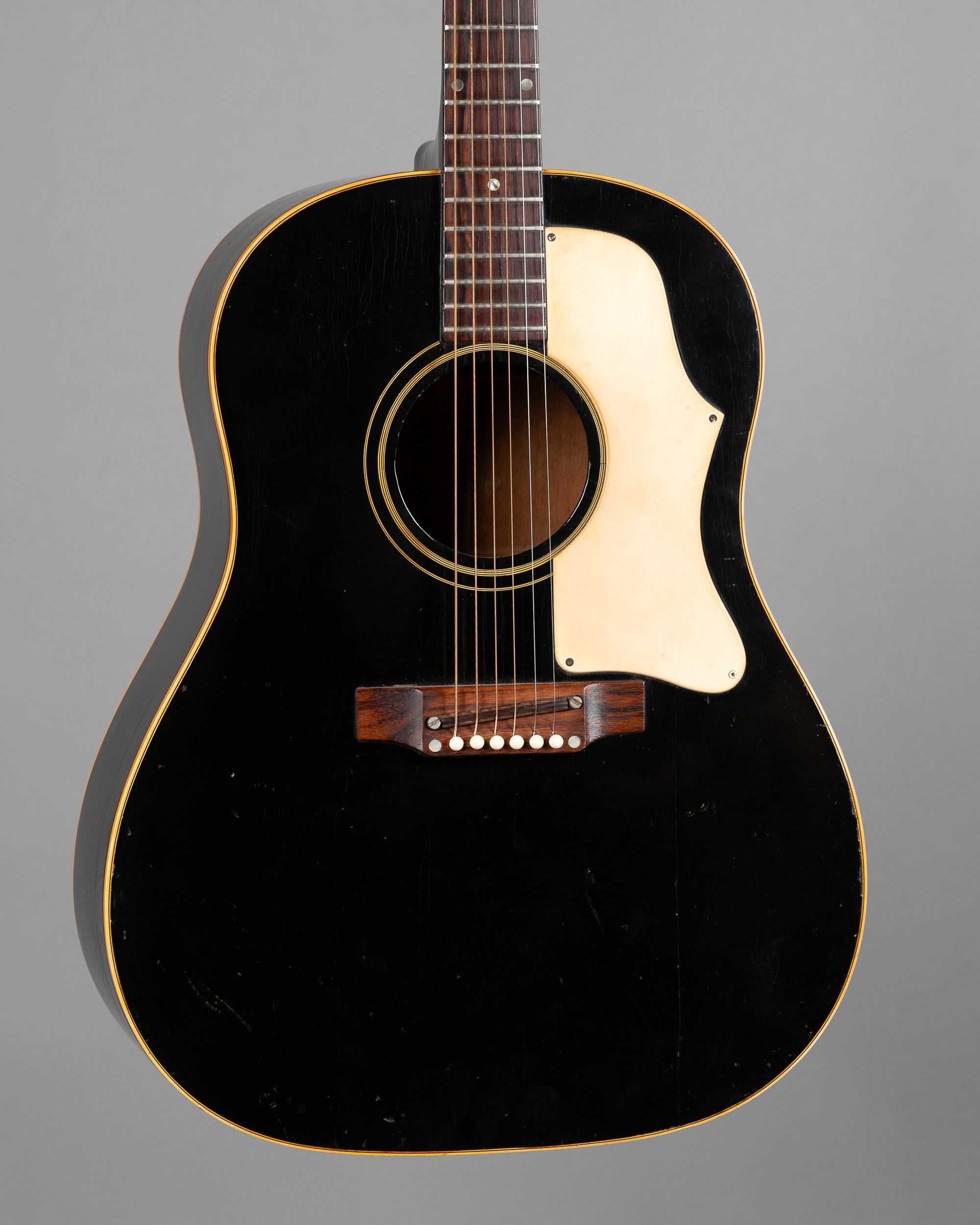 1968 Gibson J-45 ADJ (USA, Factory Black, HSC)