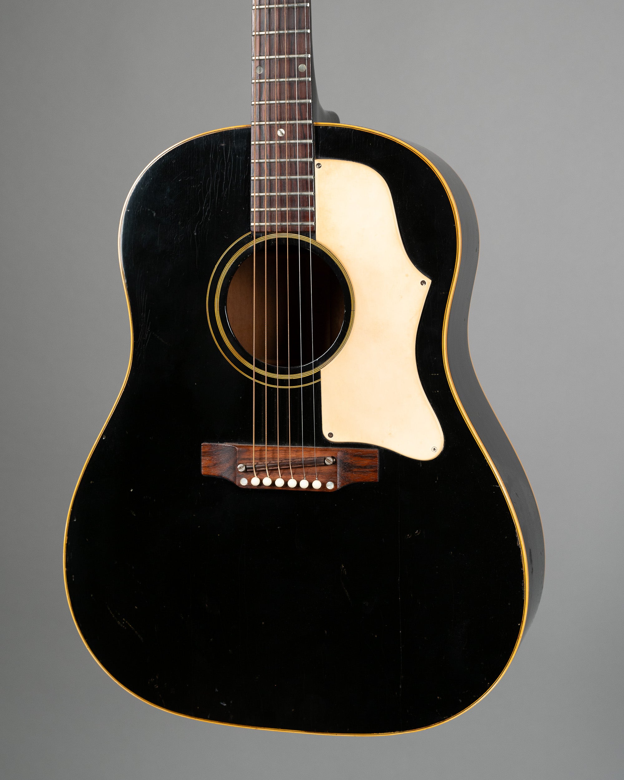 1968 Gibson J-45 ADJ (USA, Factory Black, HSC)