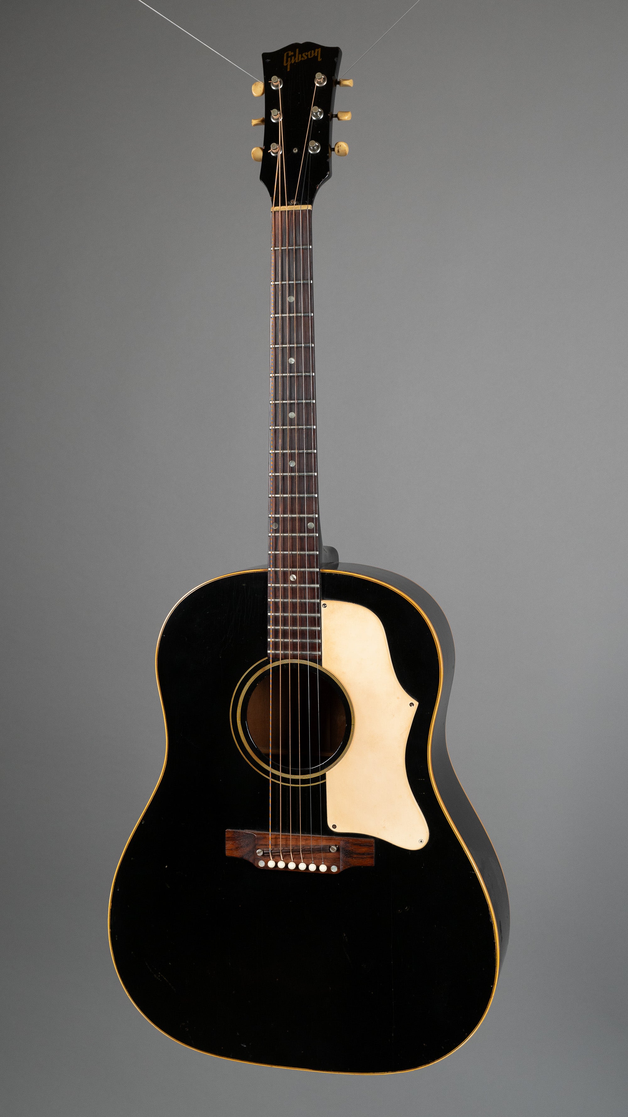 1968 Gibson J-45 ADJ (USA, Factory Black, HSC)