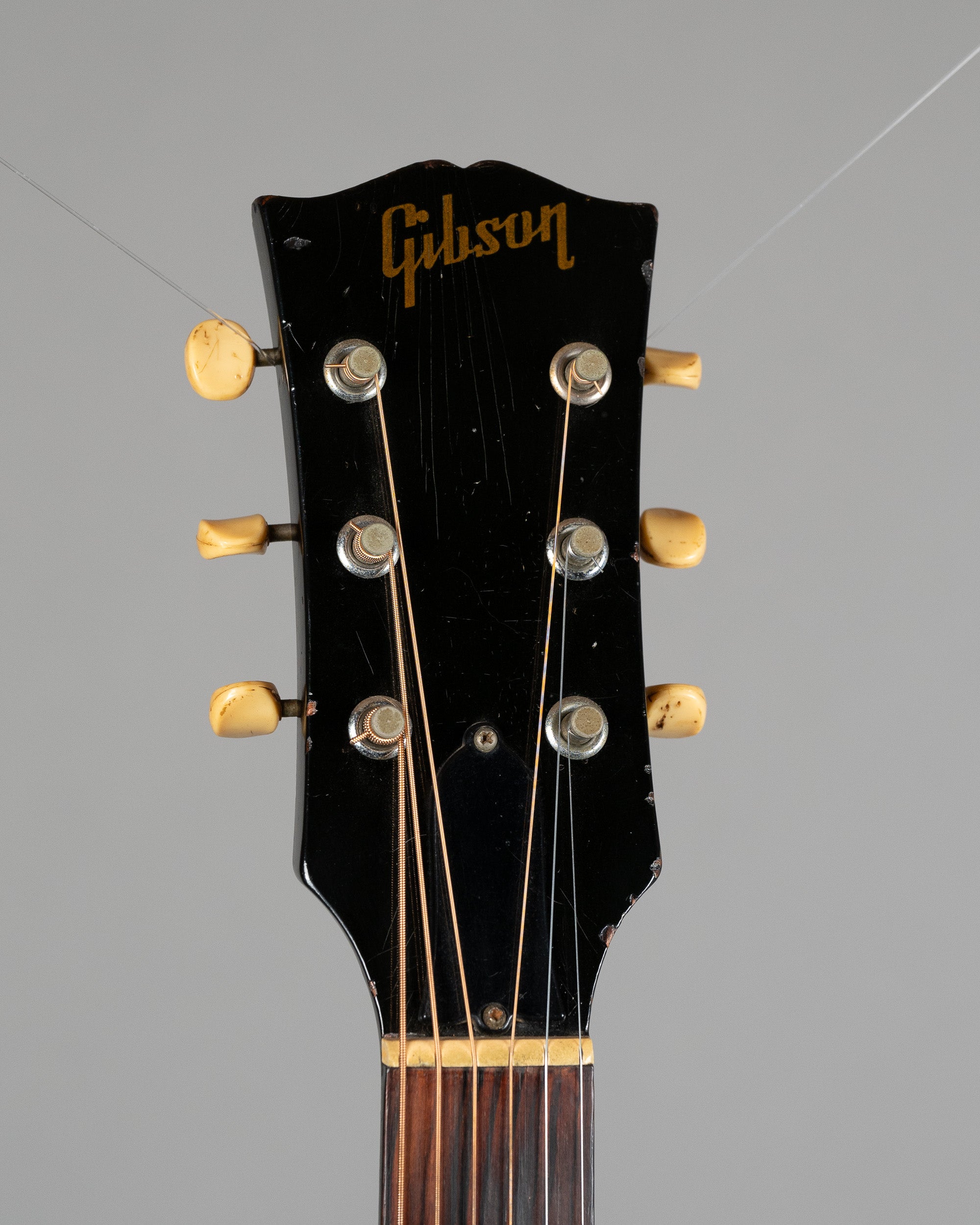 1968 Gibson J-45 ADJ (USA, Factory Black, HSC)