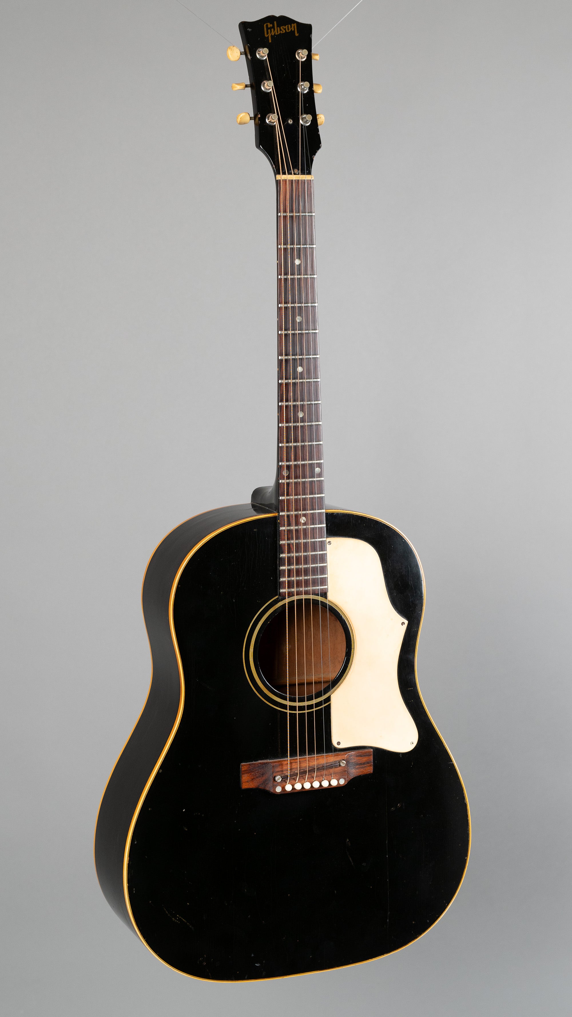 1968 Gibson J-45 ADJ (USA, Factory Black, HSC)