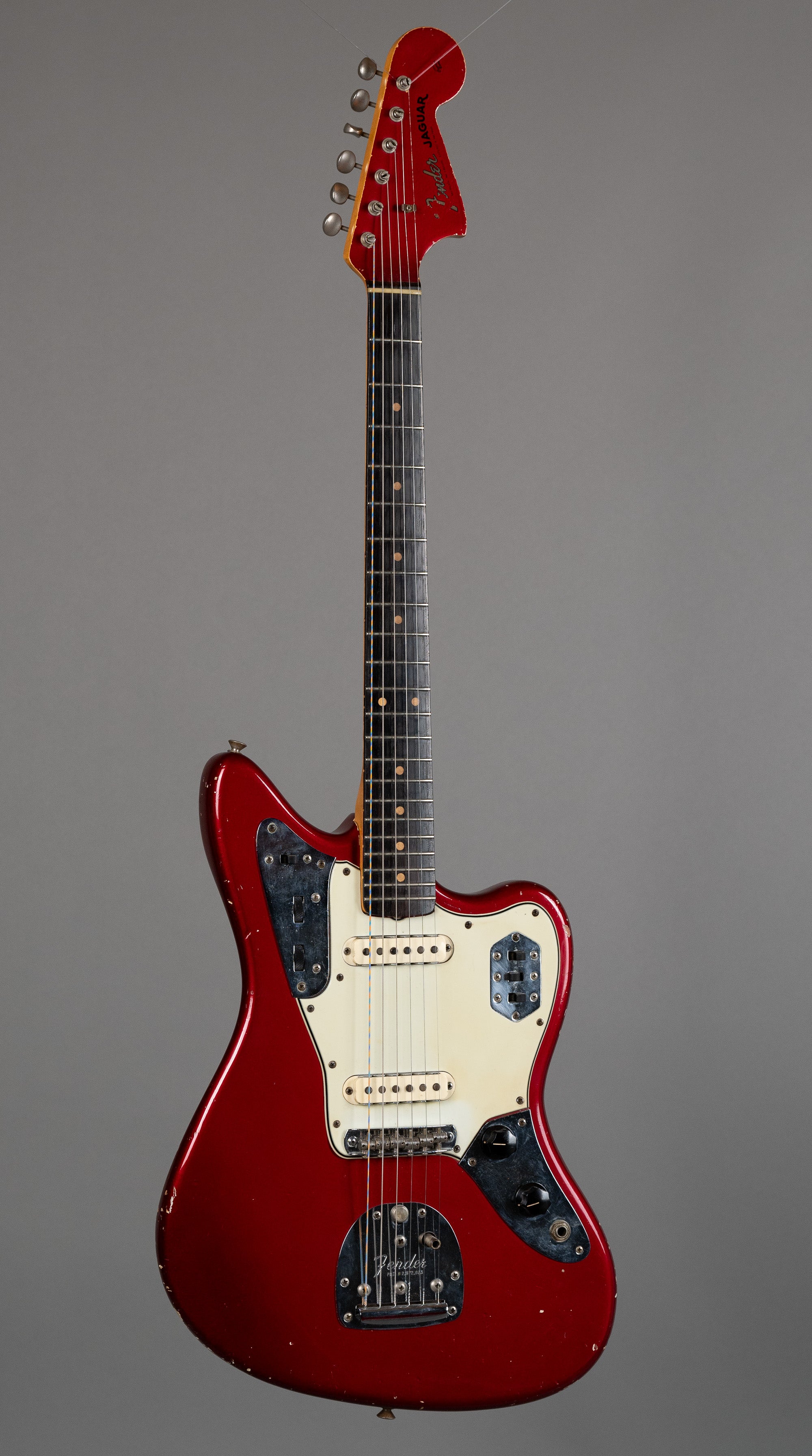 1964 Fender Jaguar (USA, Candy Apple Red, OHSC)