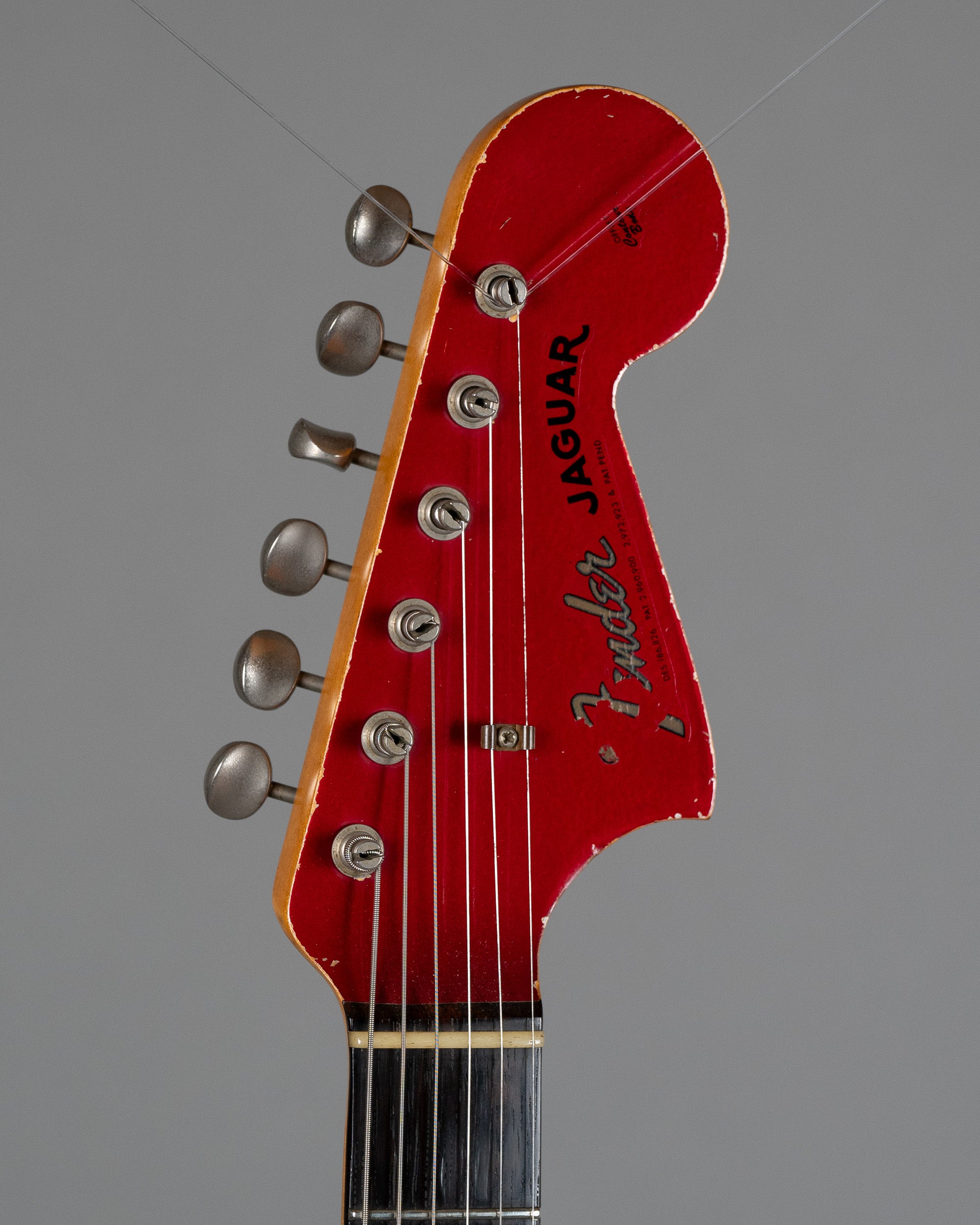 1964 Fender Jaguar (USA, Candy Apple Red, OHSC)