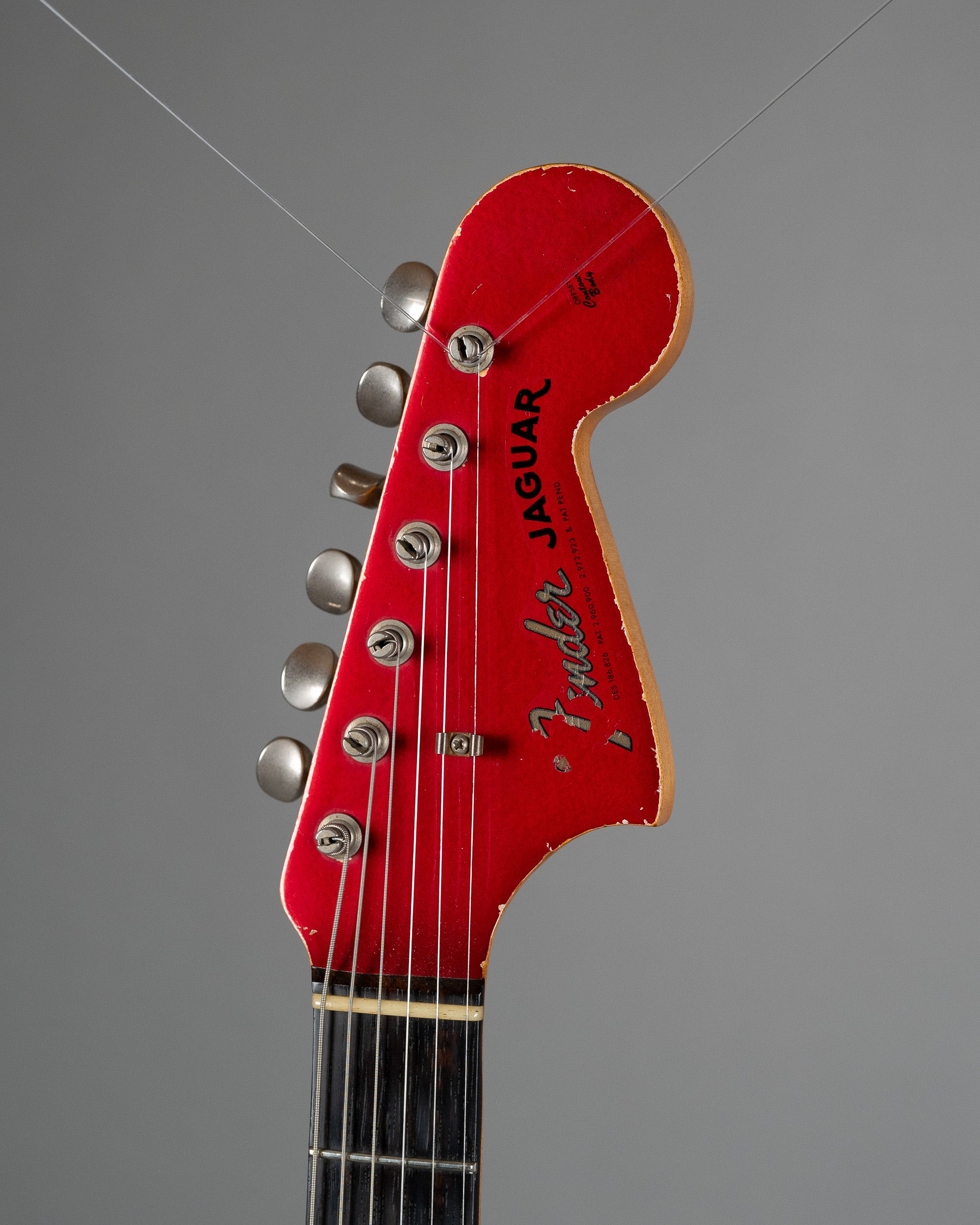 1964 Fender Jaguar (USA, Candy Apple Red, OHSC)