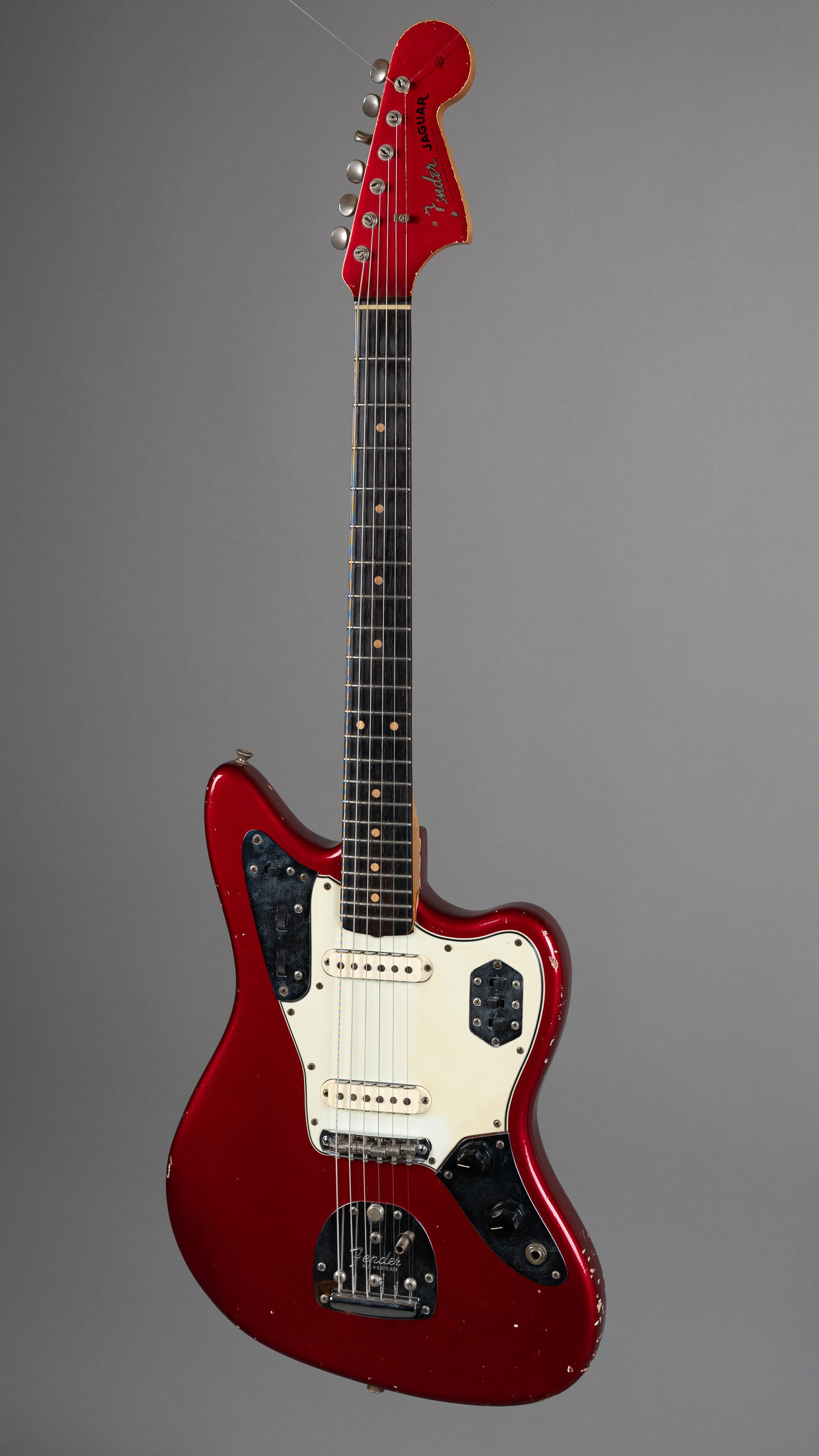 1964 Fender Jaguar (USA, Candy Apple Red, OHSC)