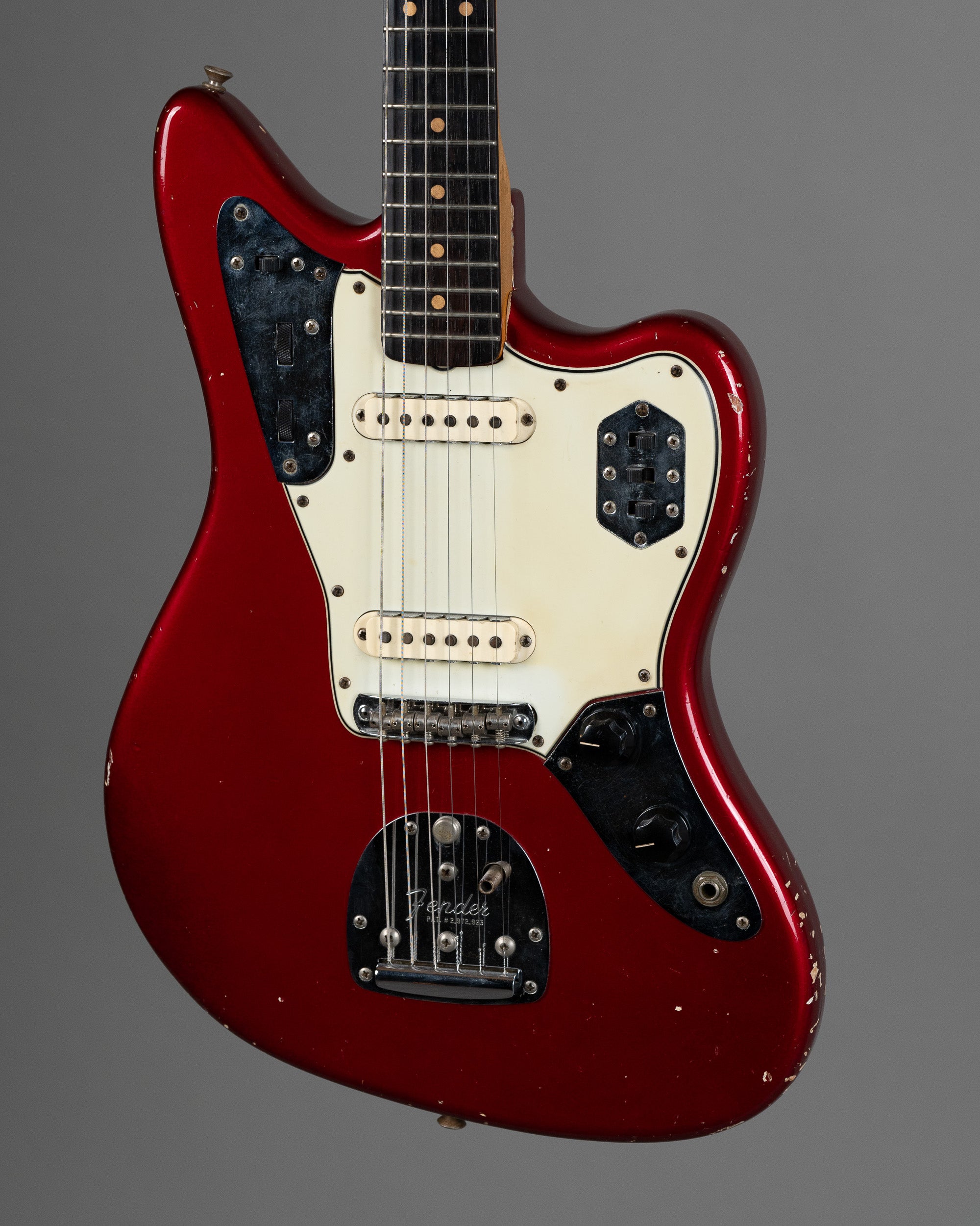 1964 Fender Jaguar (USA, Candy Apple Red, OHSC)