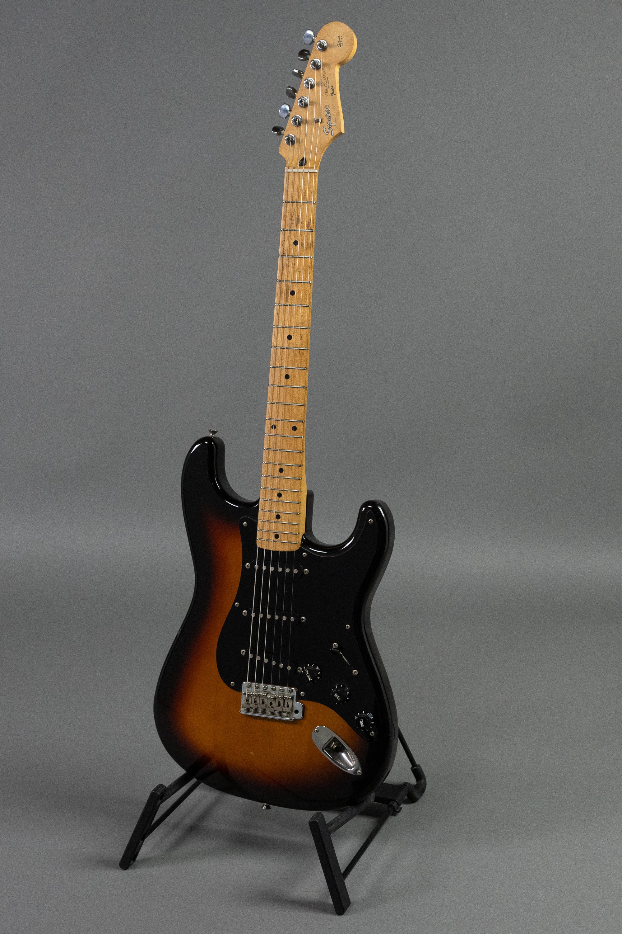 1990 Squier 'Silver Series' Stratocaster (Japan, Sunburst, Gig Bag)