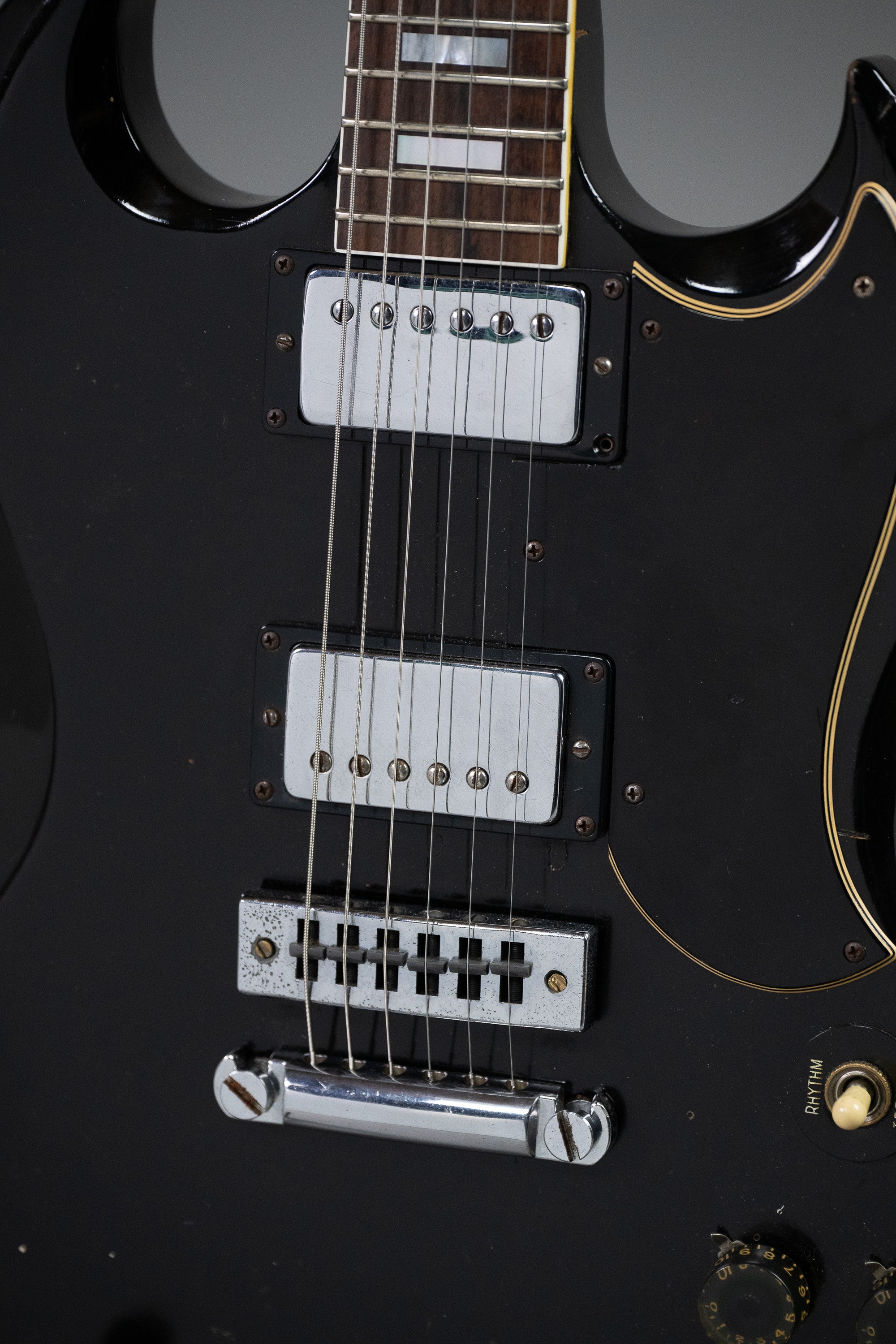 1972 Gibson SG (USA, Factory Black, Hiscox Case)