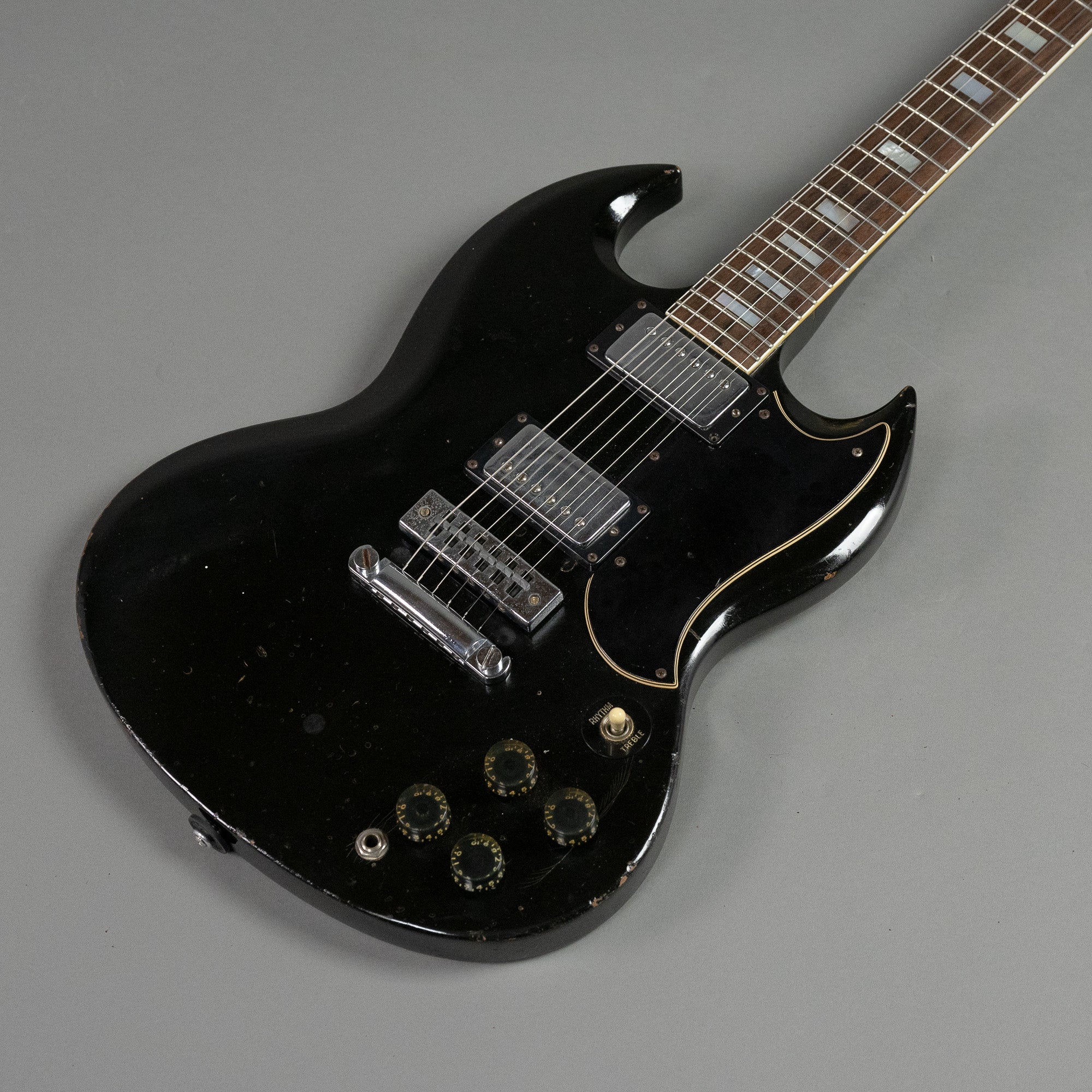 1972 Gibson SG (USA, Factory Black, Hiscox Case)