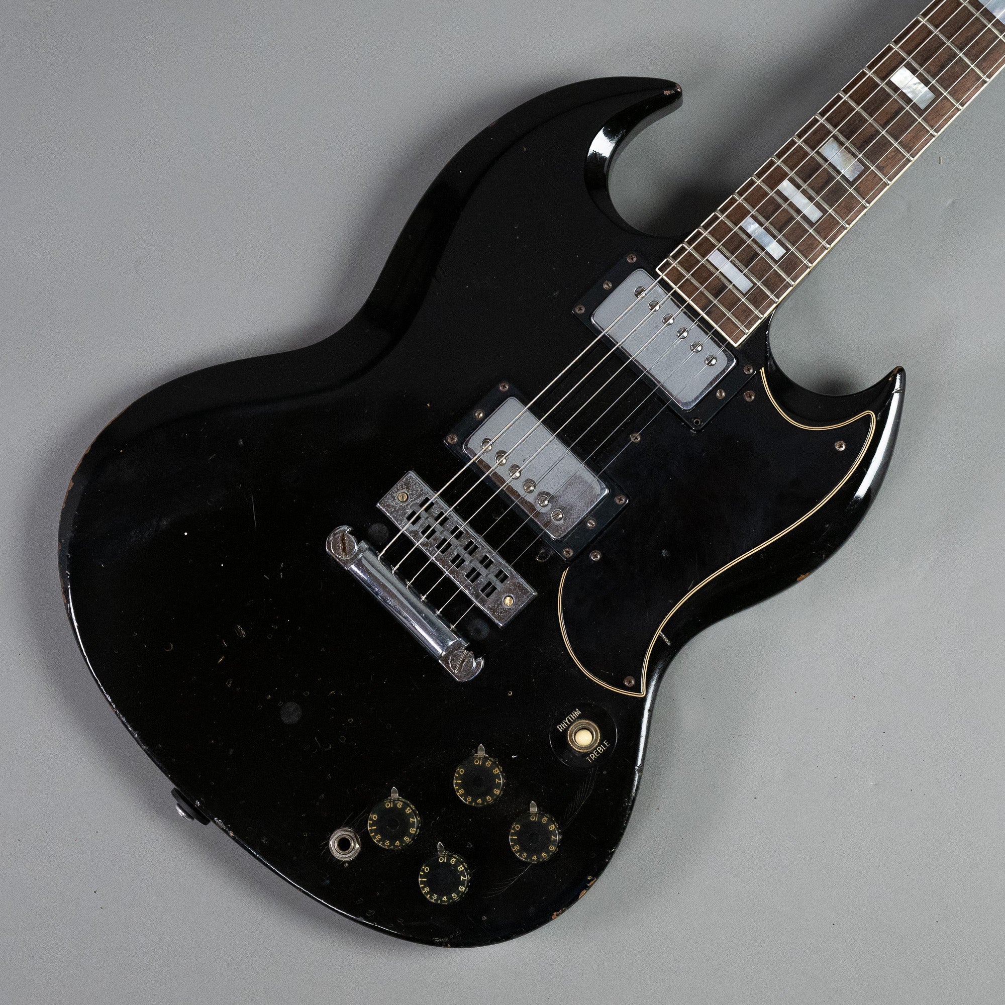 1972 Gibson SG (USA, Factory Black, Hiscox Case)