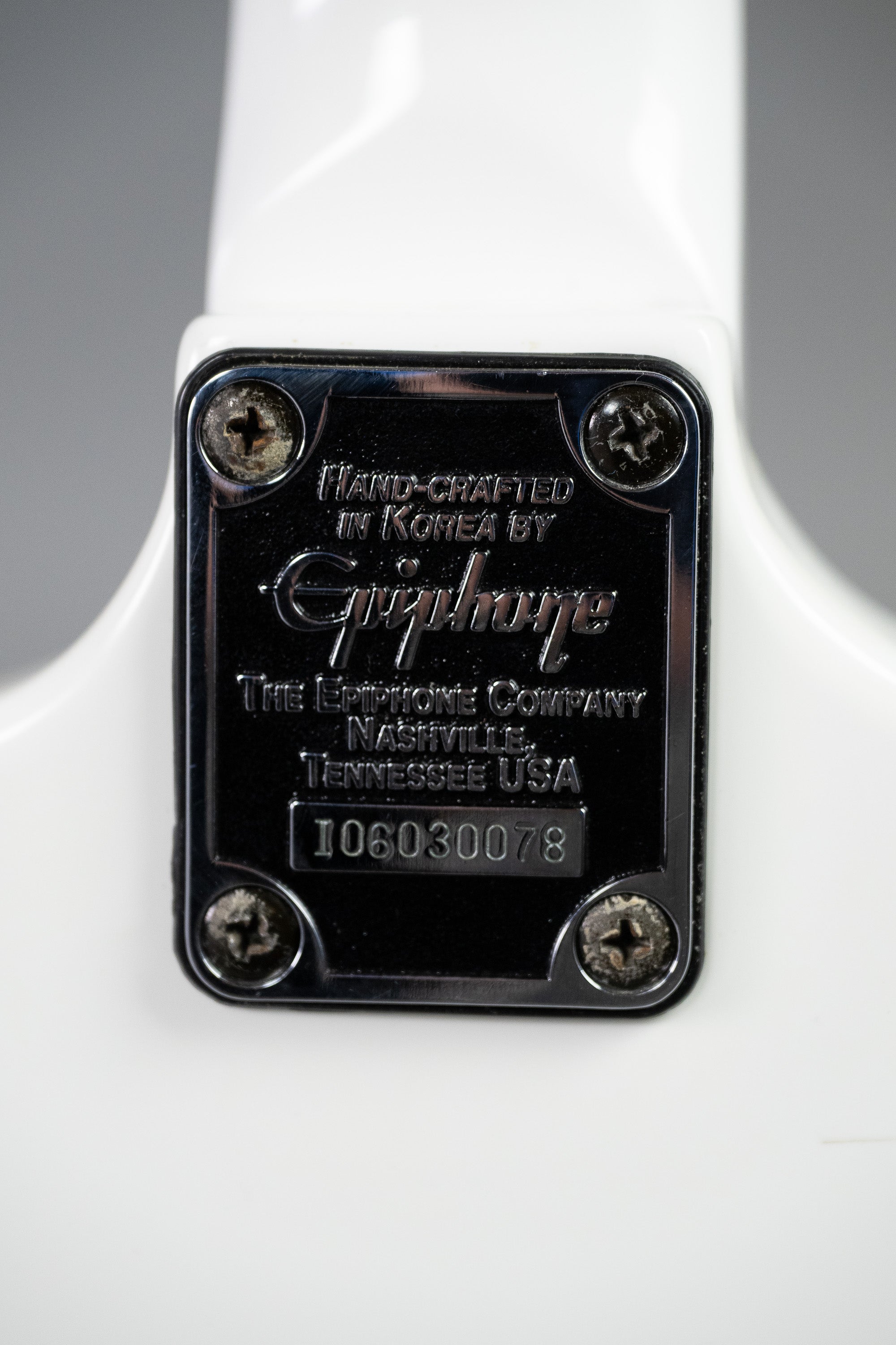 2006 Epiphone Limited Edition Thunderbird (Korea, White)