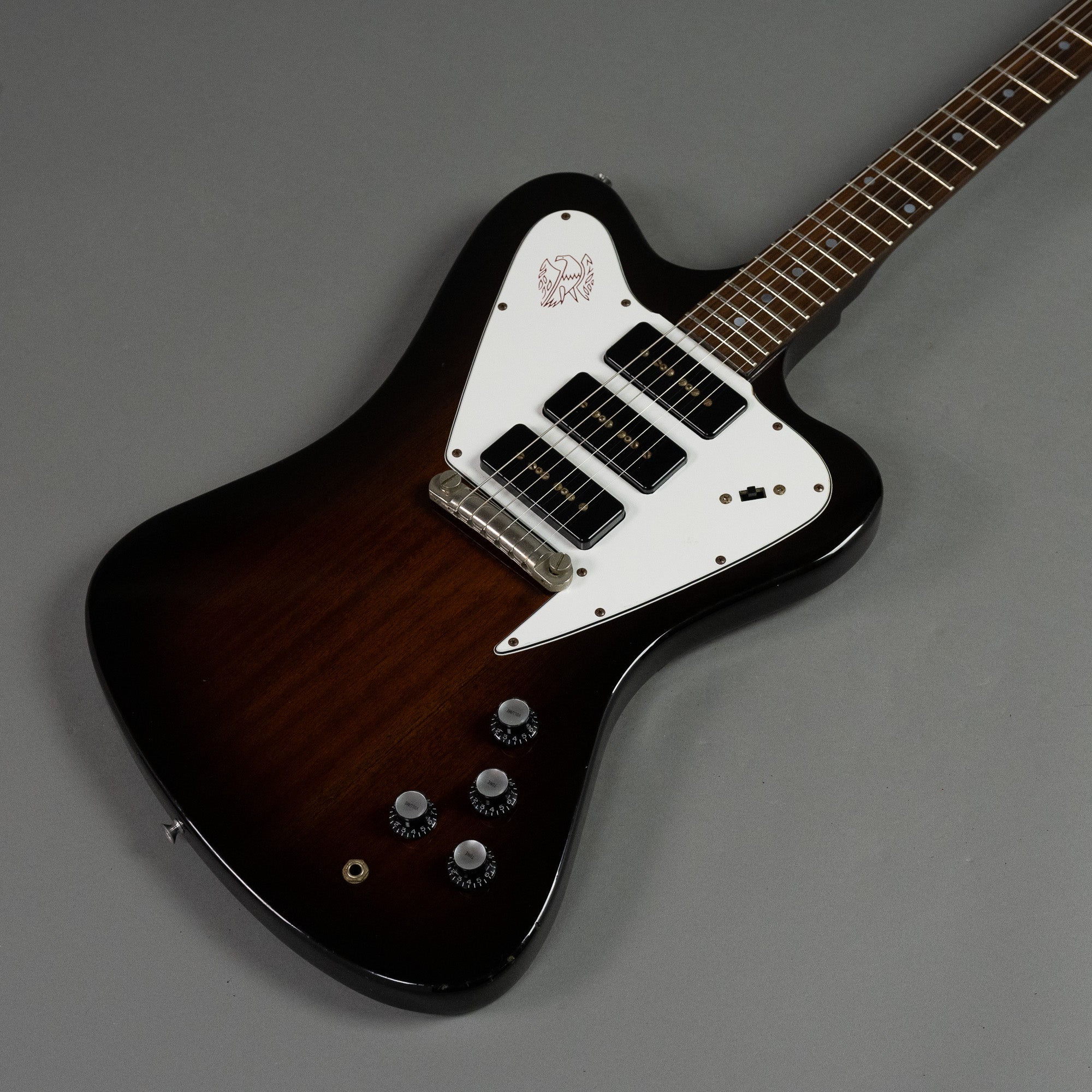 c1980 Burny FB-85 3 Pickup Non-Reverse Firebird (Japan, Sunburst)