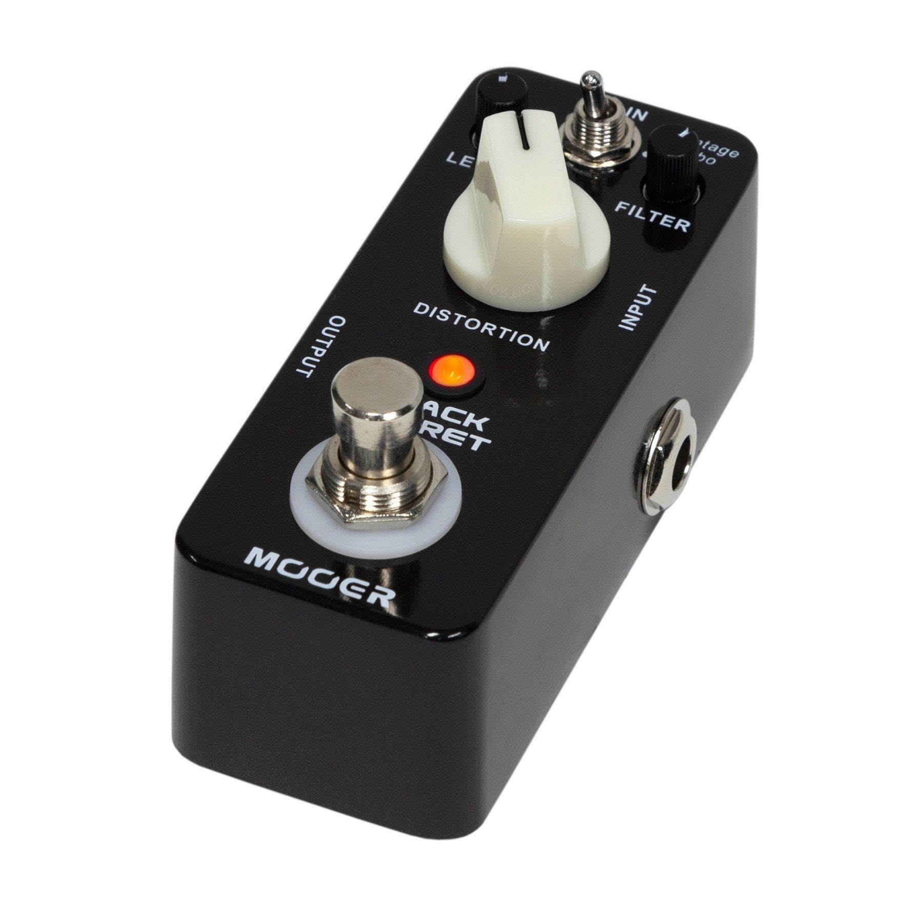 Mooer Black Secret Vintage & Turbo Distortion Micro Guitar Effects Pedal