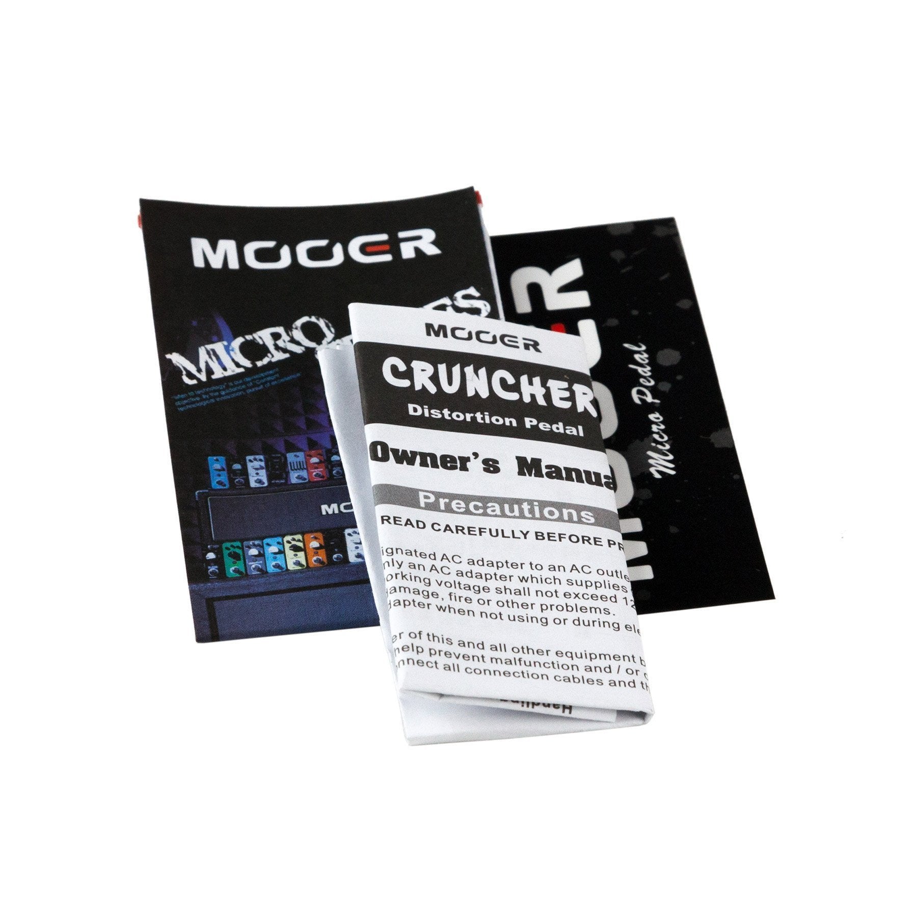 Mooer Cruncher High Gain Distortion Micro Guitar Effects Pedal