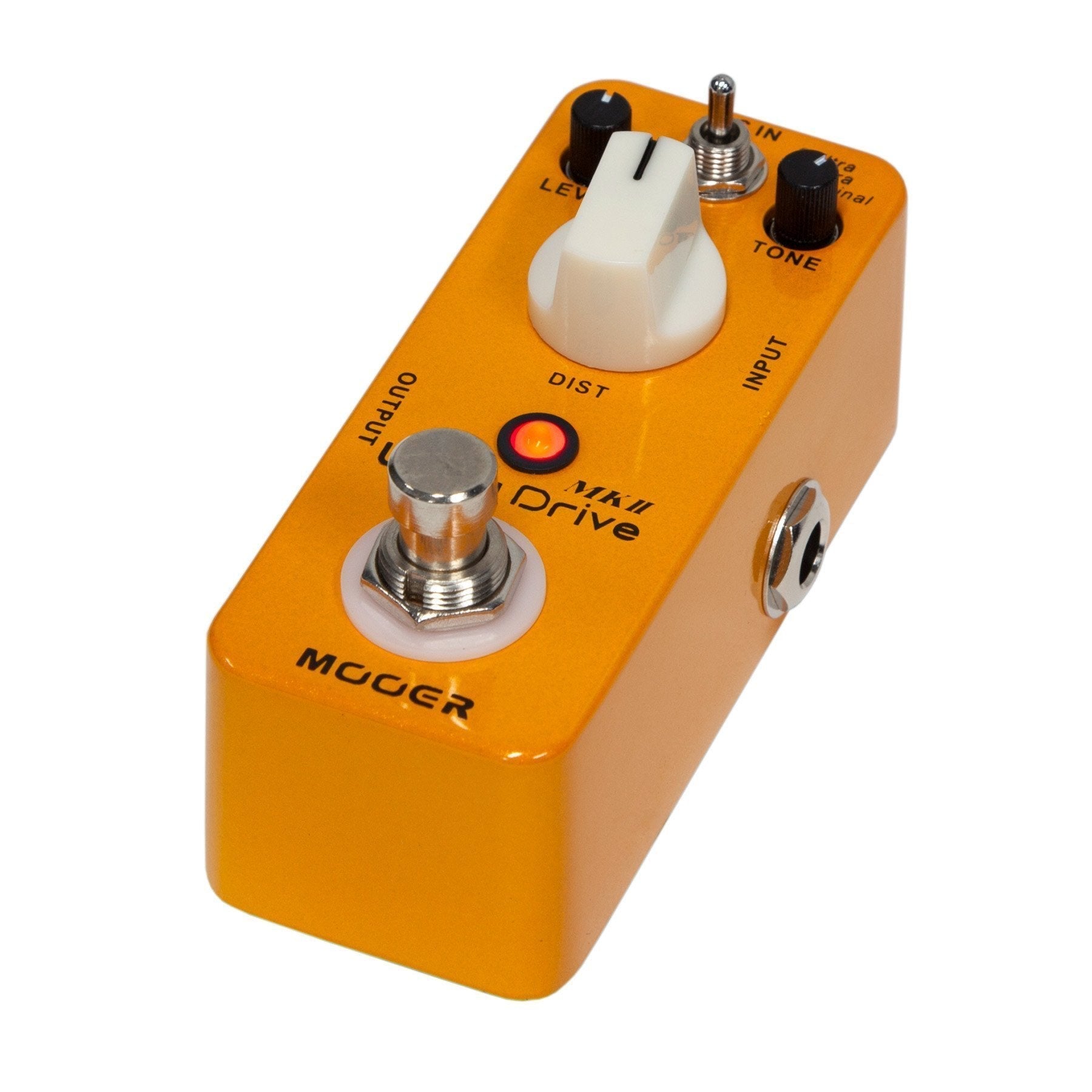 Mooer Ultra Drive MKII Classic Rock Distortion Micro Guitar Effects Pedal