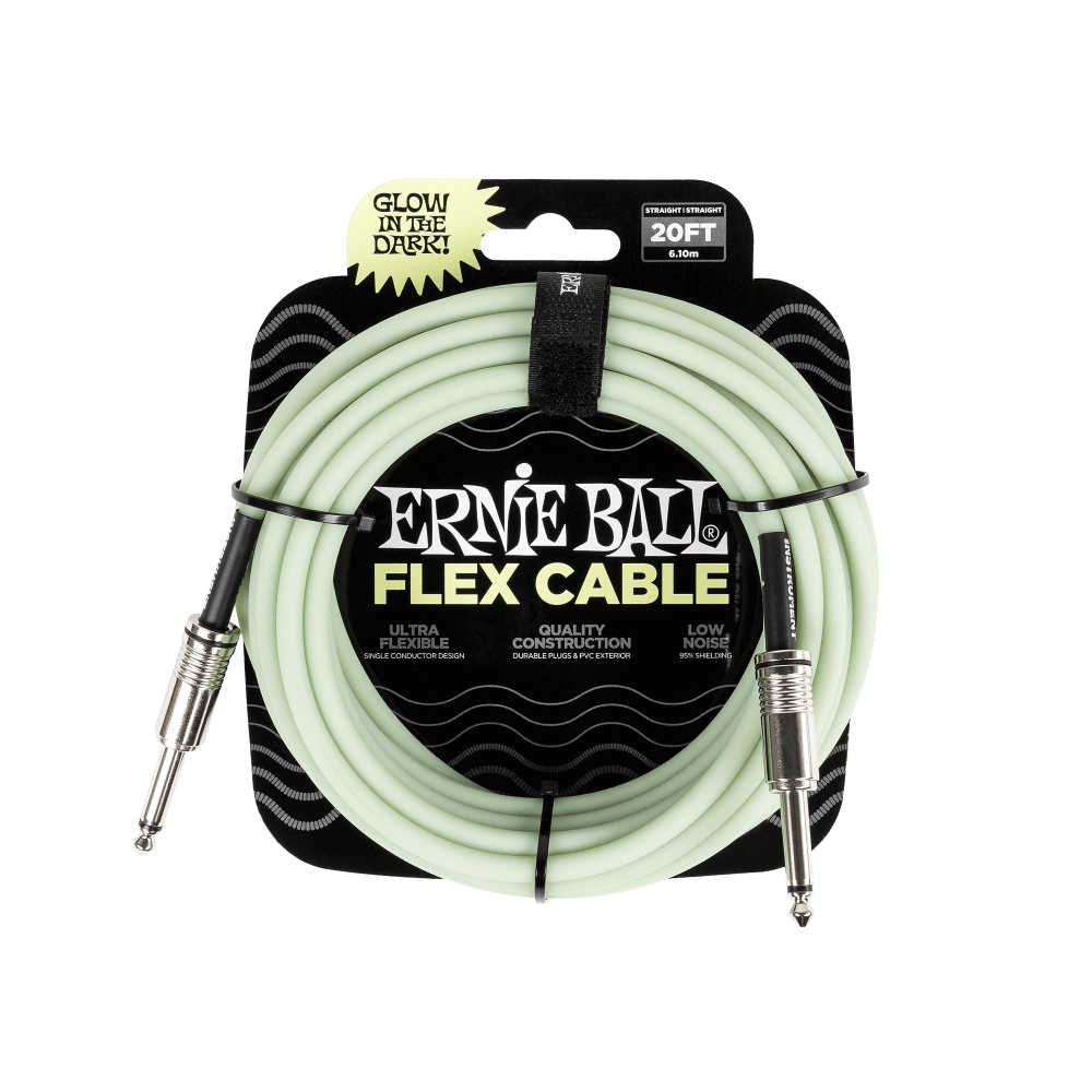 Ernie Ball Flex Instrument Cable 20ft (Various)