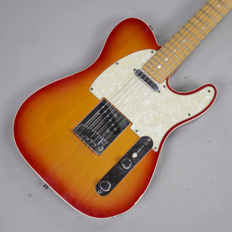 c2010 Fender Telecaster Deluxe Partscaster  (USA, Cherryburst)