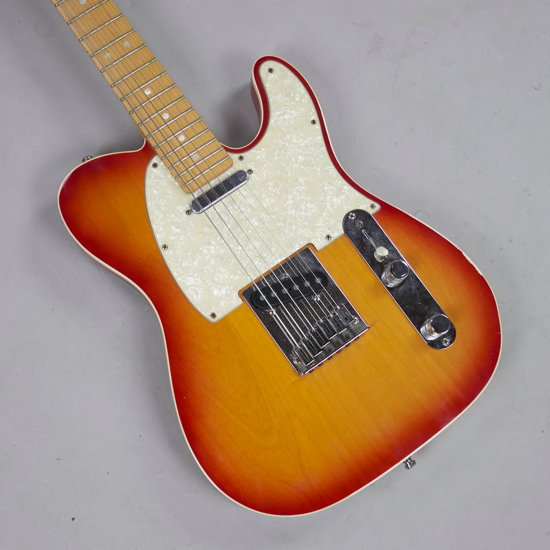 c2010 Fender Telecaster Deluxe Partscaster  (USA, Cherryburst)