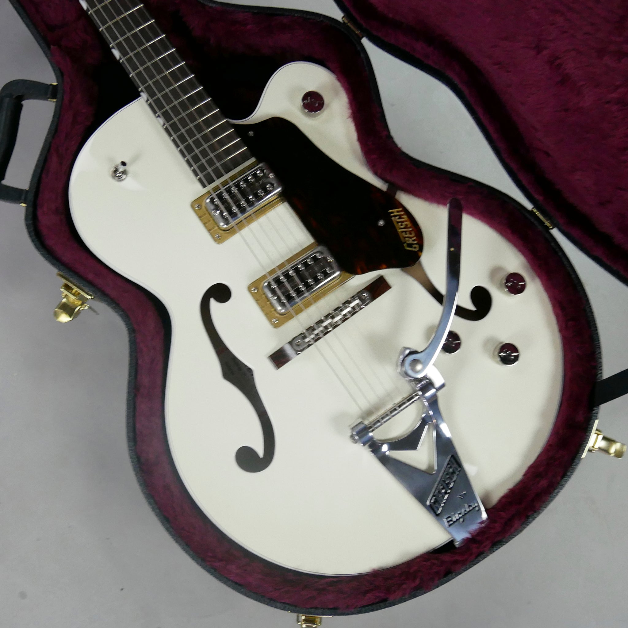 2021 Gretsch G6118T Player Edition Anniversary (Japan, Vintage White, HSC)