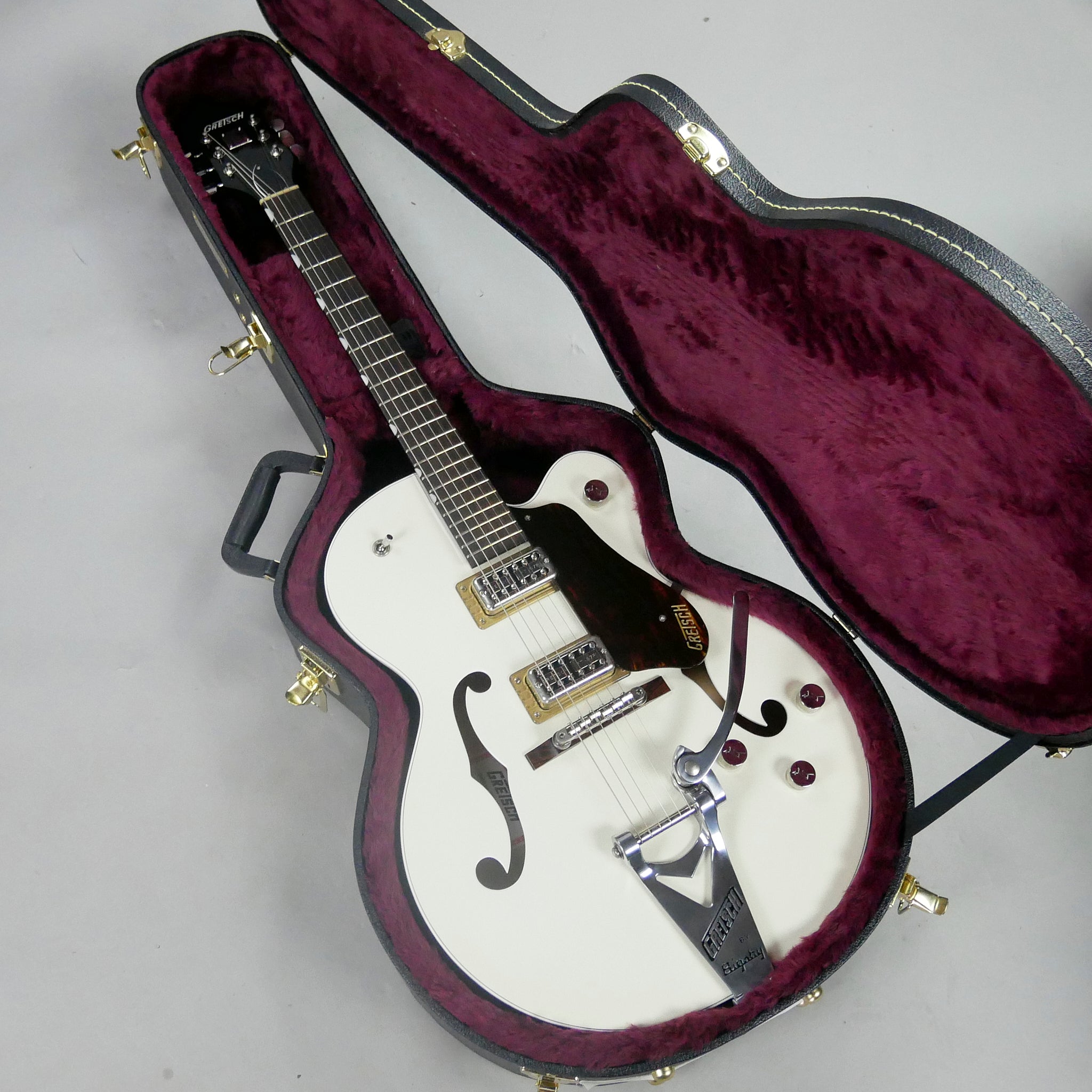 2021 Gretsch G6118T Player Edition Anniversary (Japan, Vintage White, HSC)