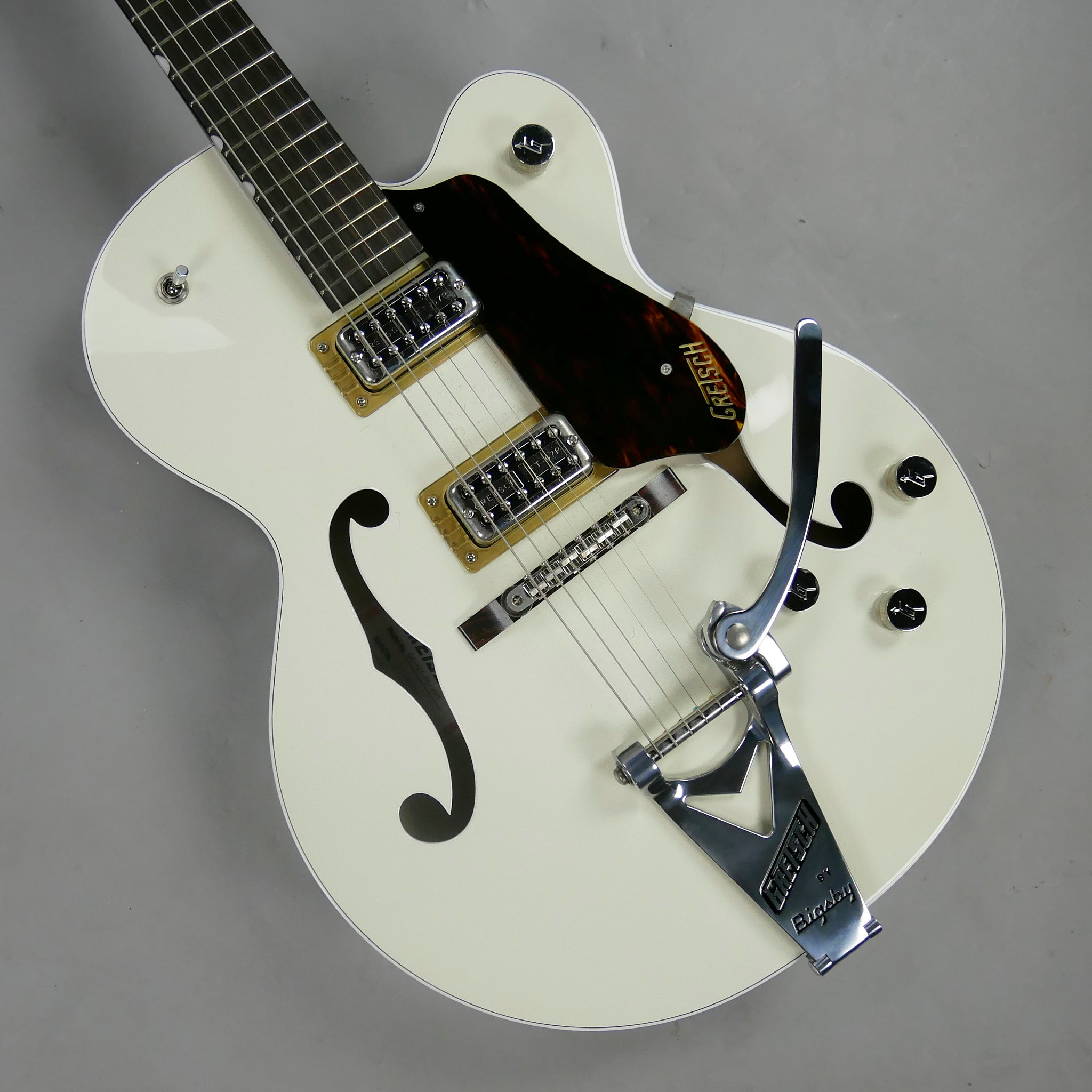 2021 Gretsch G6118T Player Edition Anniversary (Japan, Vintage White, HSC)