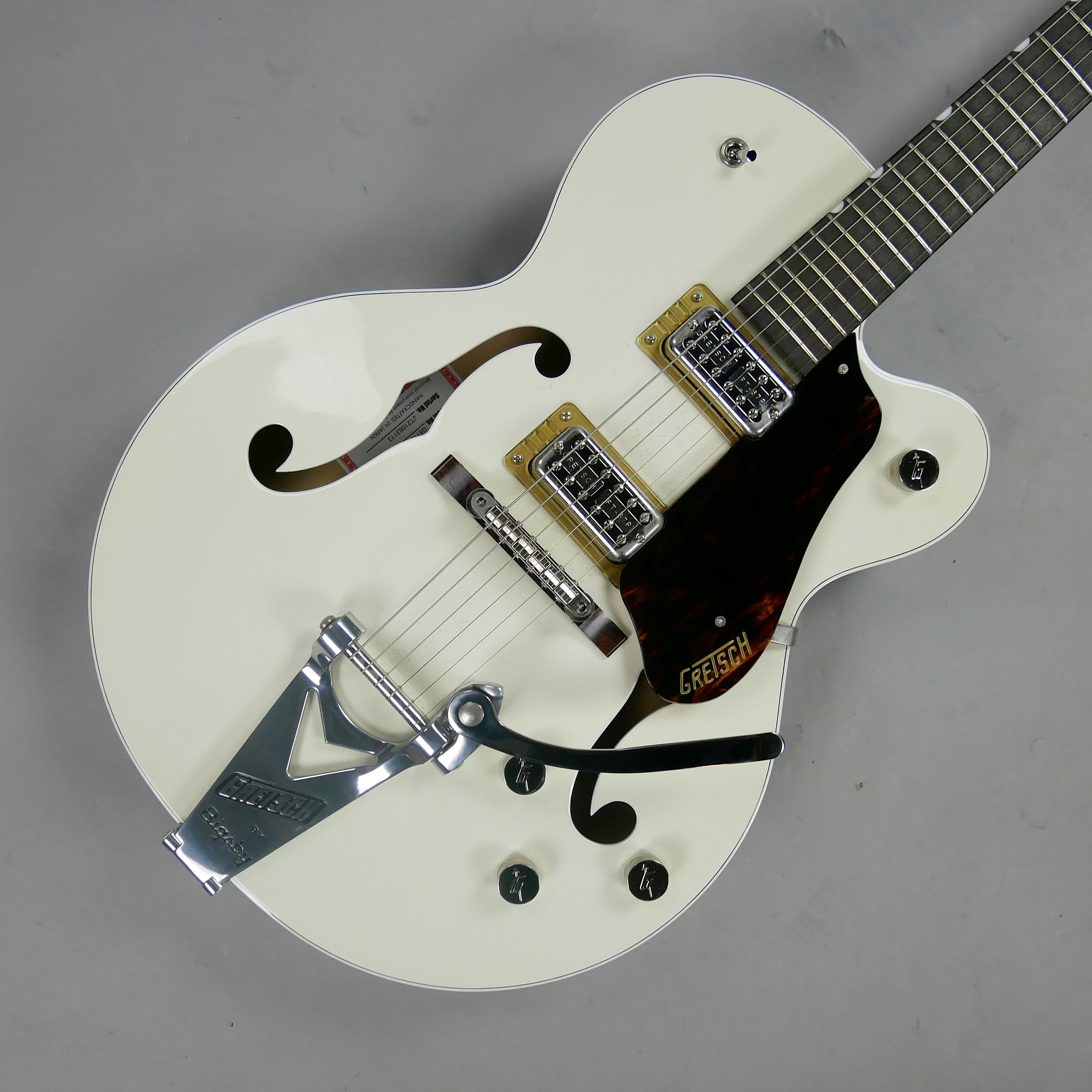 2021 Gretsch G6118T Player Edition Anniversary (Japan, Vintage White, HSC)