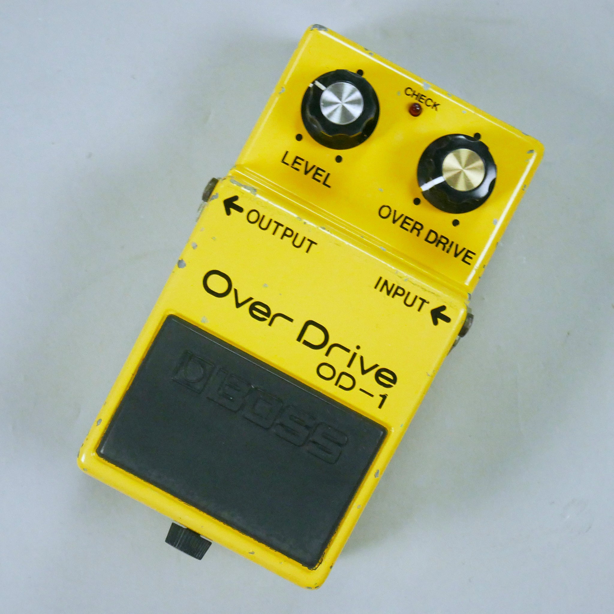 c1980s Boss OD-1 Over Drive (Japan, Black Label)