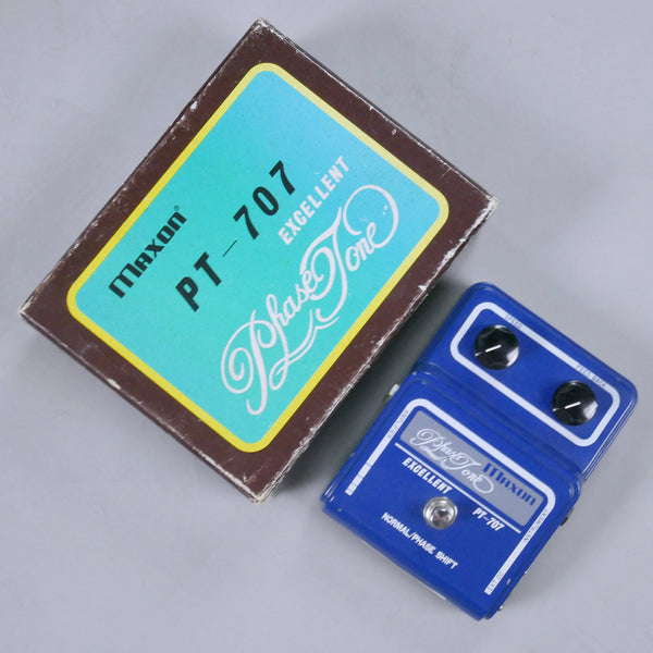 Maxon PT-707 フェイザーエフェクター　1976年製 1976 Ibanez PT-707 Phase Tone II Effects Pedal (Maxon) DEMO