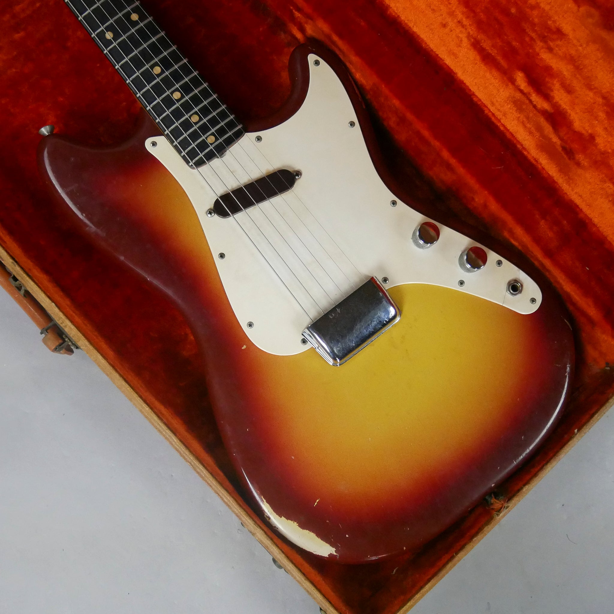 1962 Fender Musicmaster (USA, Maroonburst, OHSC)