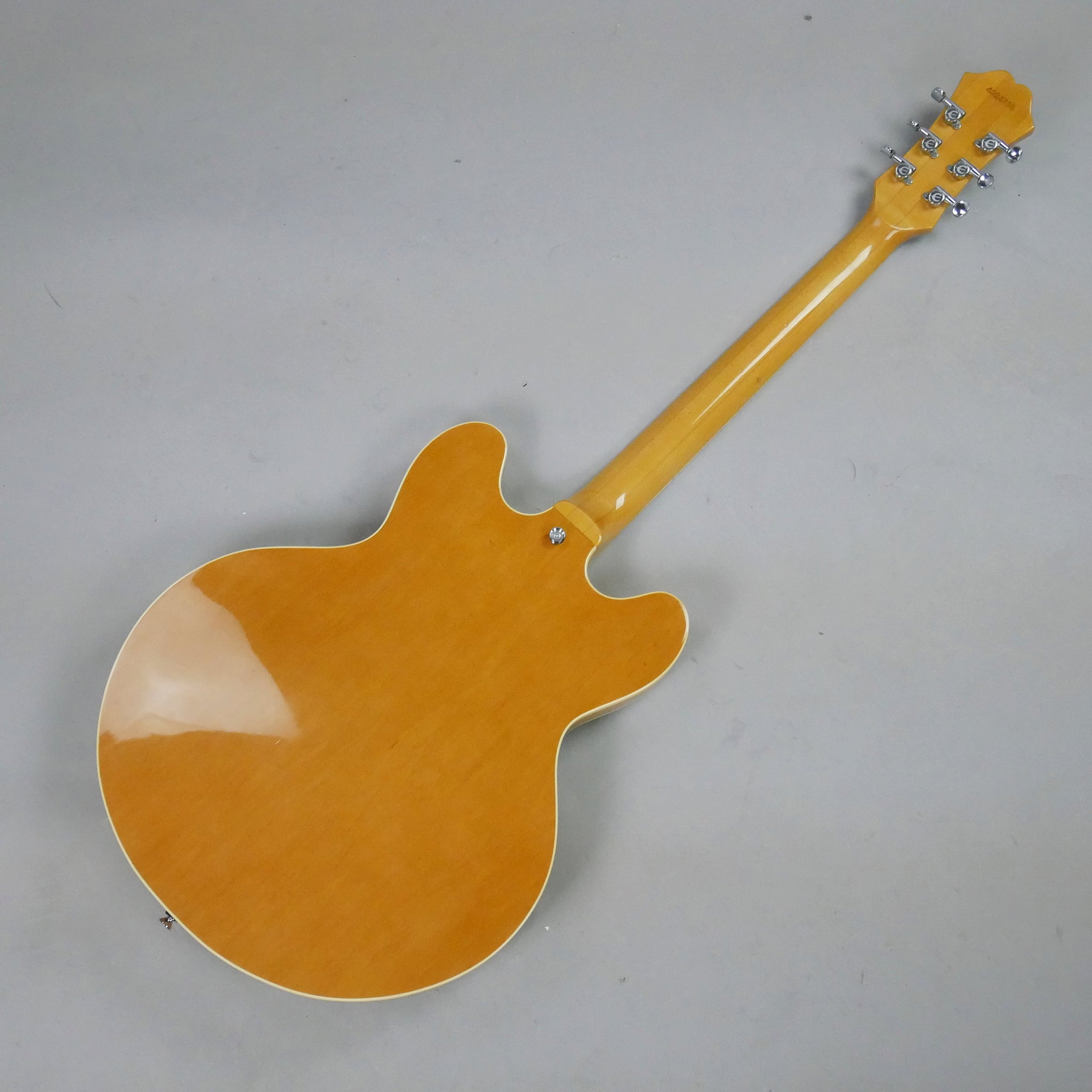 1984 Epiphone Riviera (Japan, Natural, OHSC)