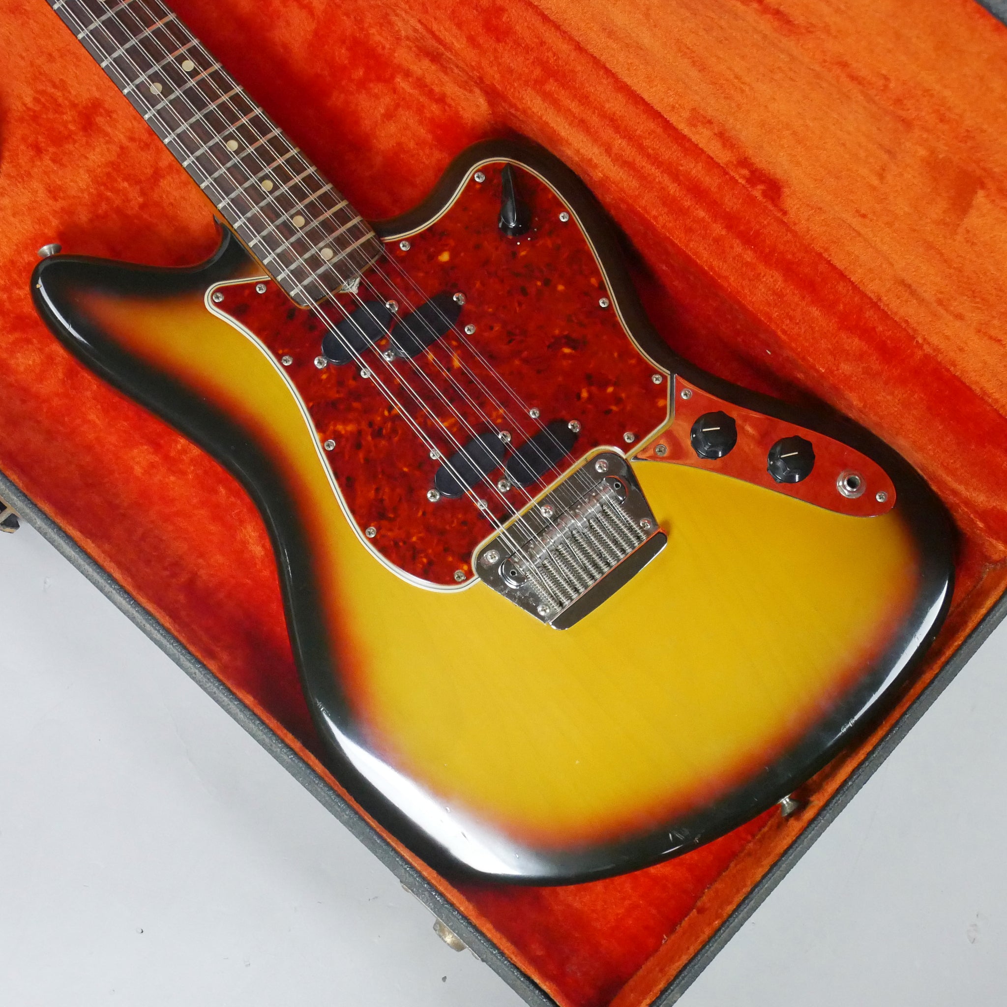 1965 Fender XII Electric Guitar (USA, Sunburst, OHSC)