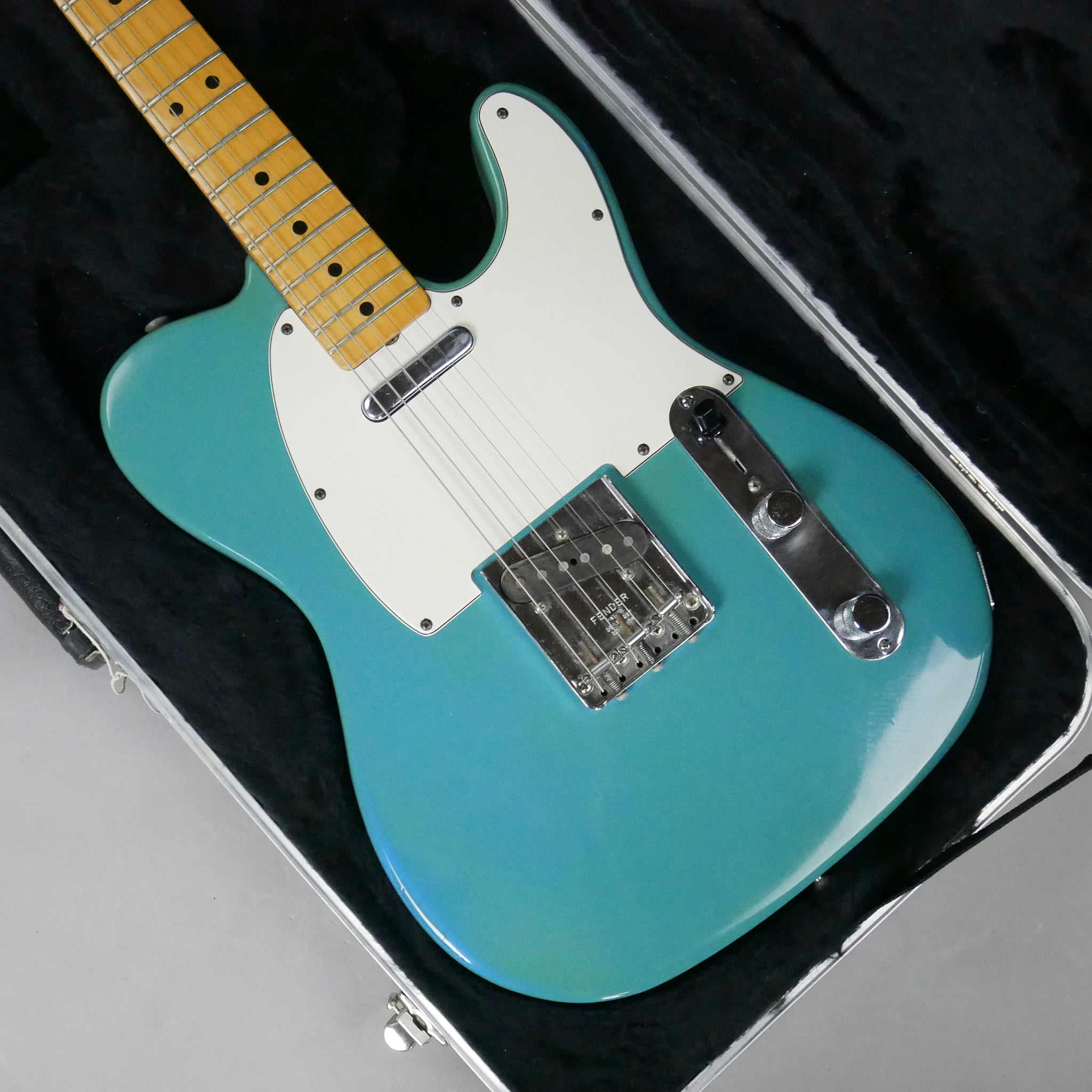 1980 Fender International Series Telecaster (USA, Maui Blue, HSC)