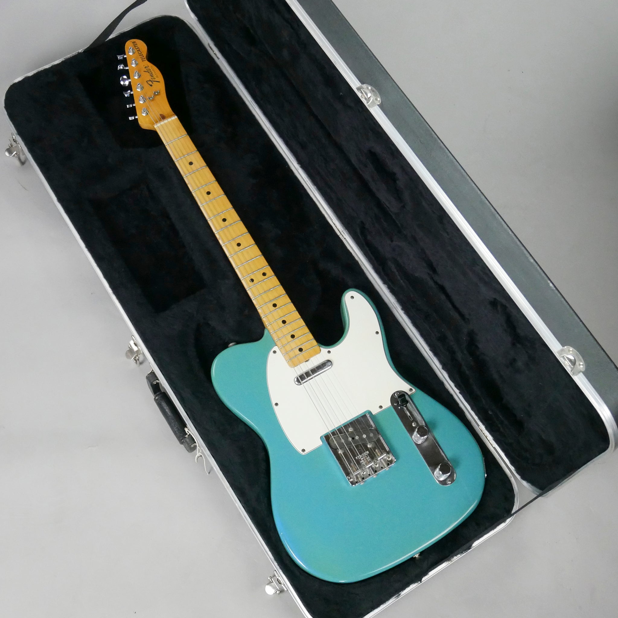 1980 Fender International Series Telecaster (USA, Maui Blue, HSC)