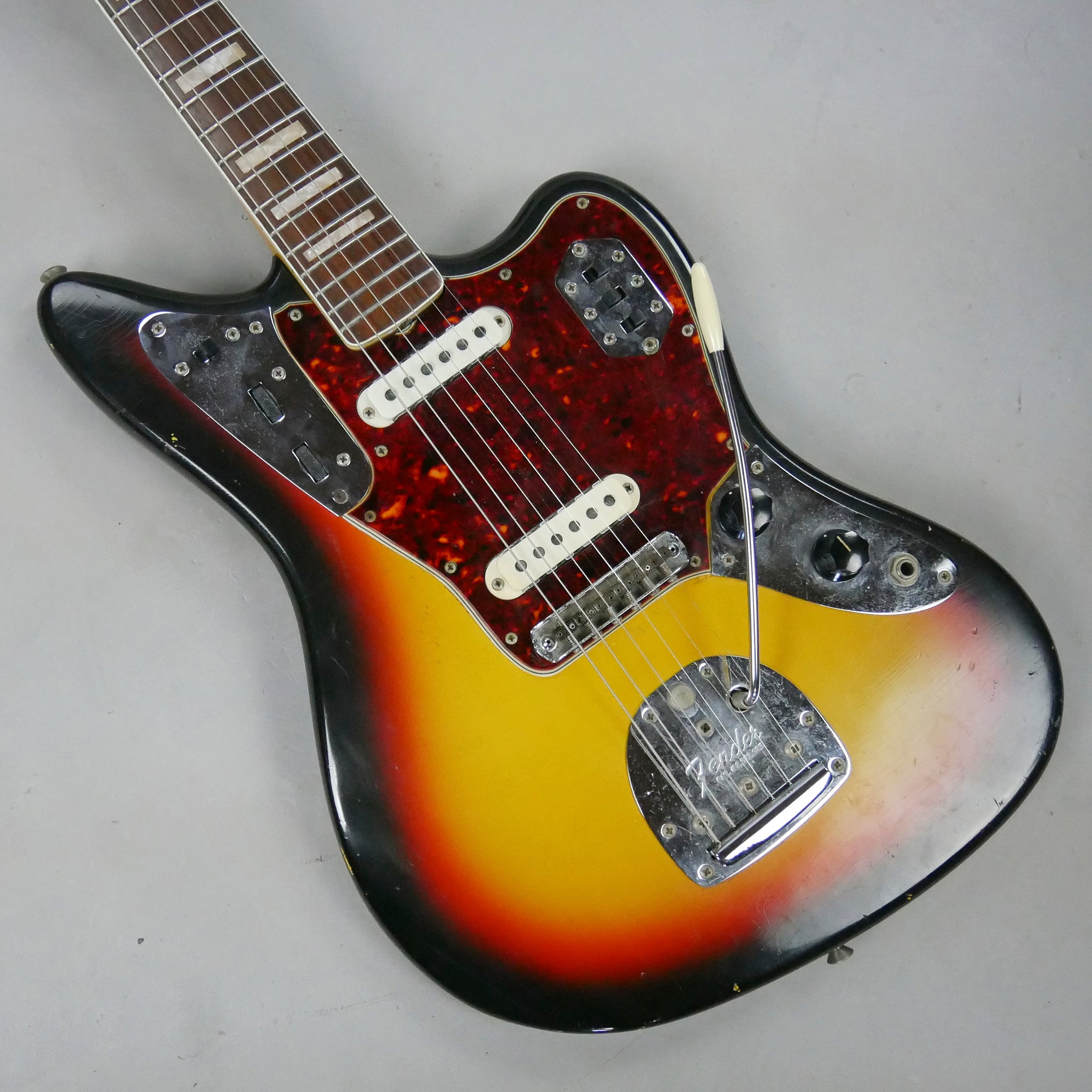 1966 Fender Jaguar (USA, Sunburst, HSC)