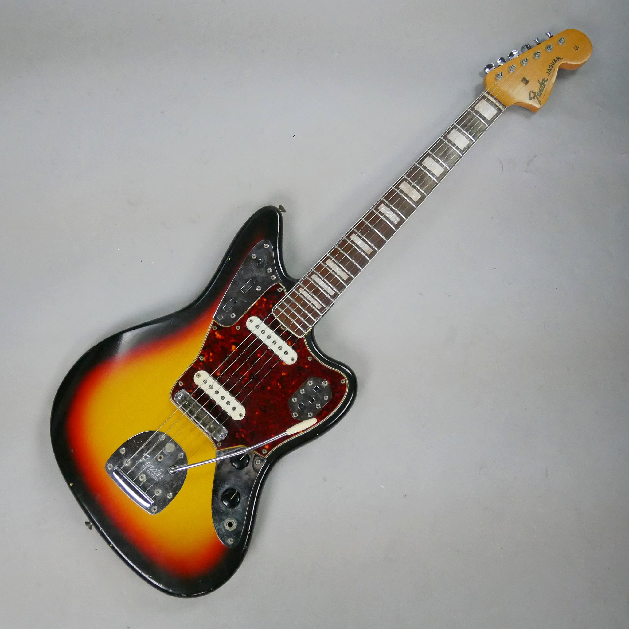 1966 Fender Jaguar (USA, Sunburst, HSC)