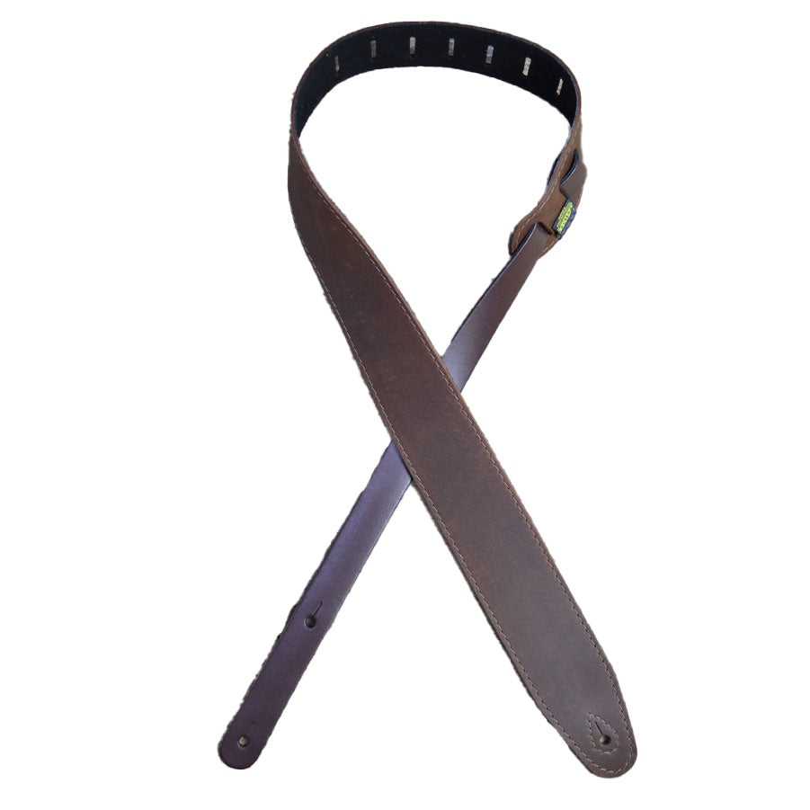 Colonial Leather Suede Backed Soft Leather 2.5 inch Strap (Various)