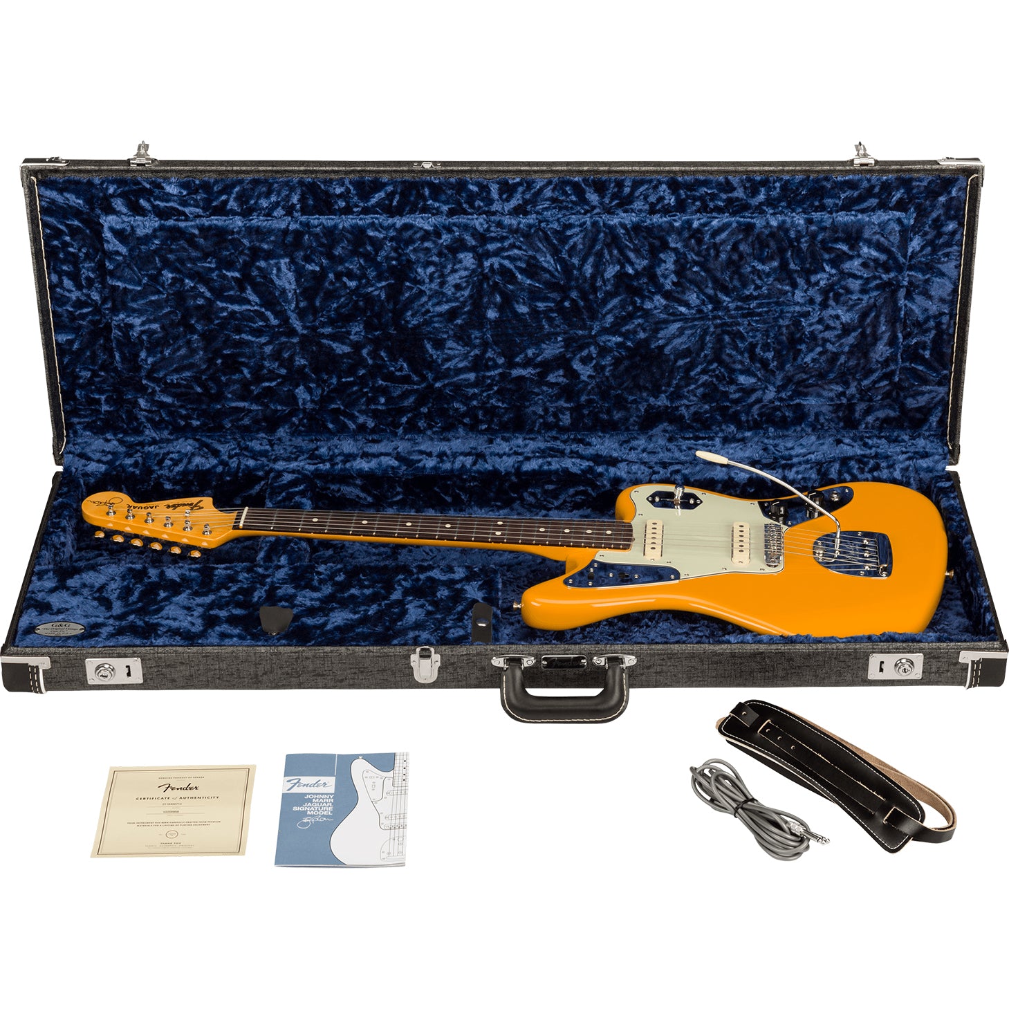 Fender Limited Johnny Marr Jaguar (Rosewood Fingerboard, Fever Dream Yellow)